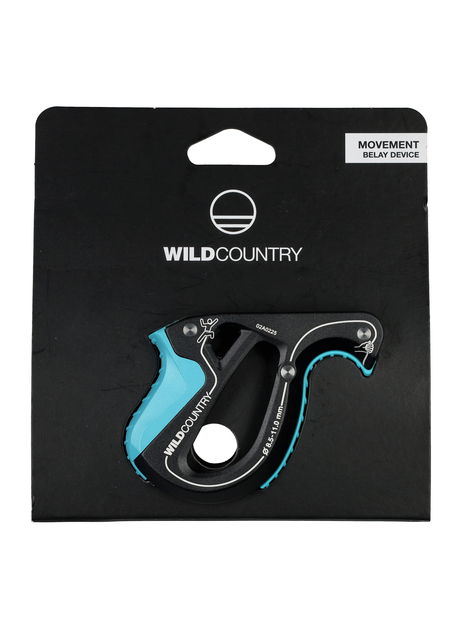 Sigurnosna kočnica Wild Country Movement Belay Device -  black/turquoise