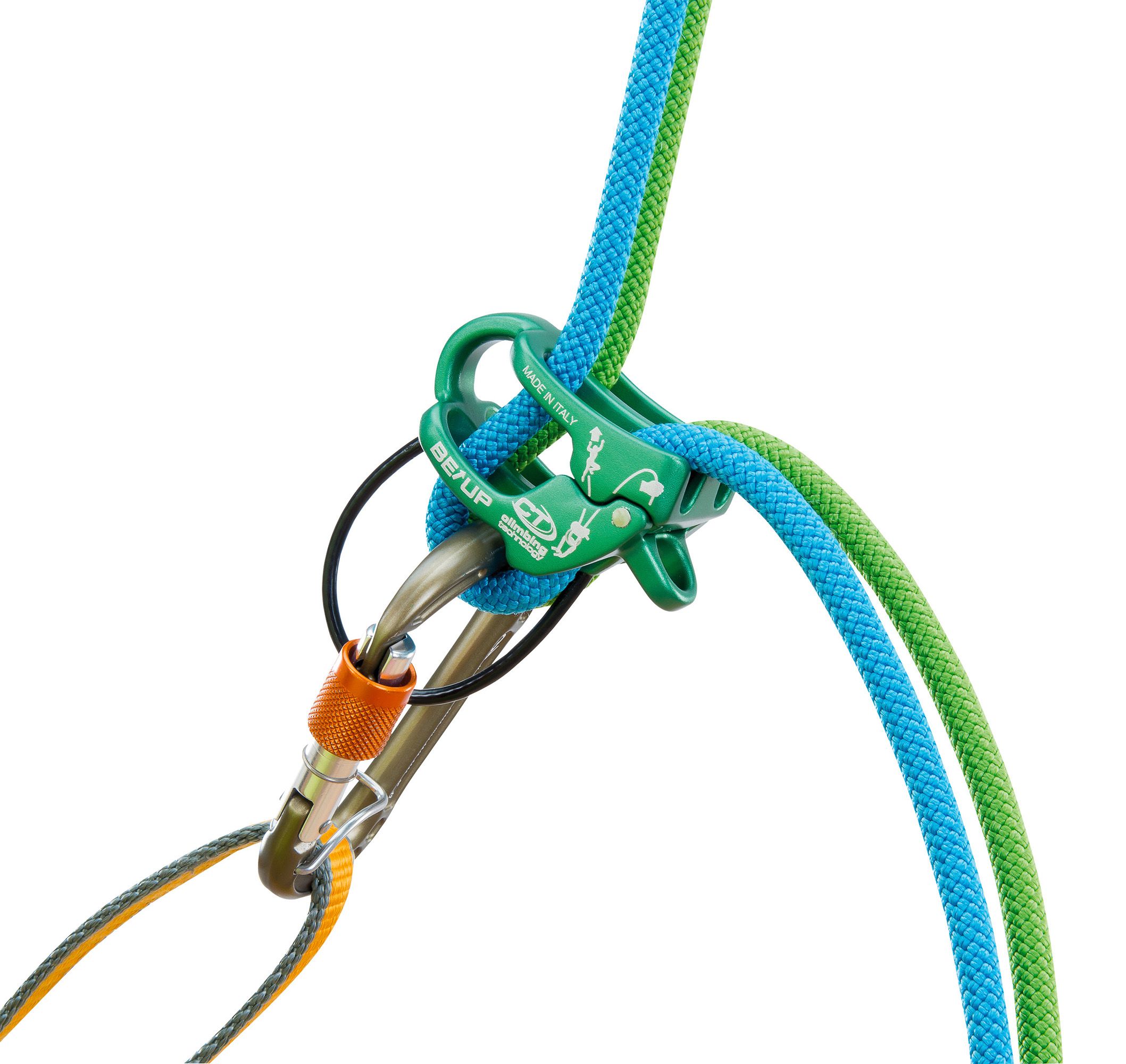 Sigurnosna kočnica Climbing Technology Be-Up - green