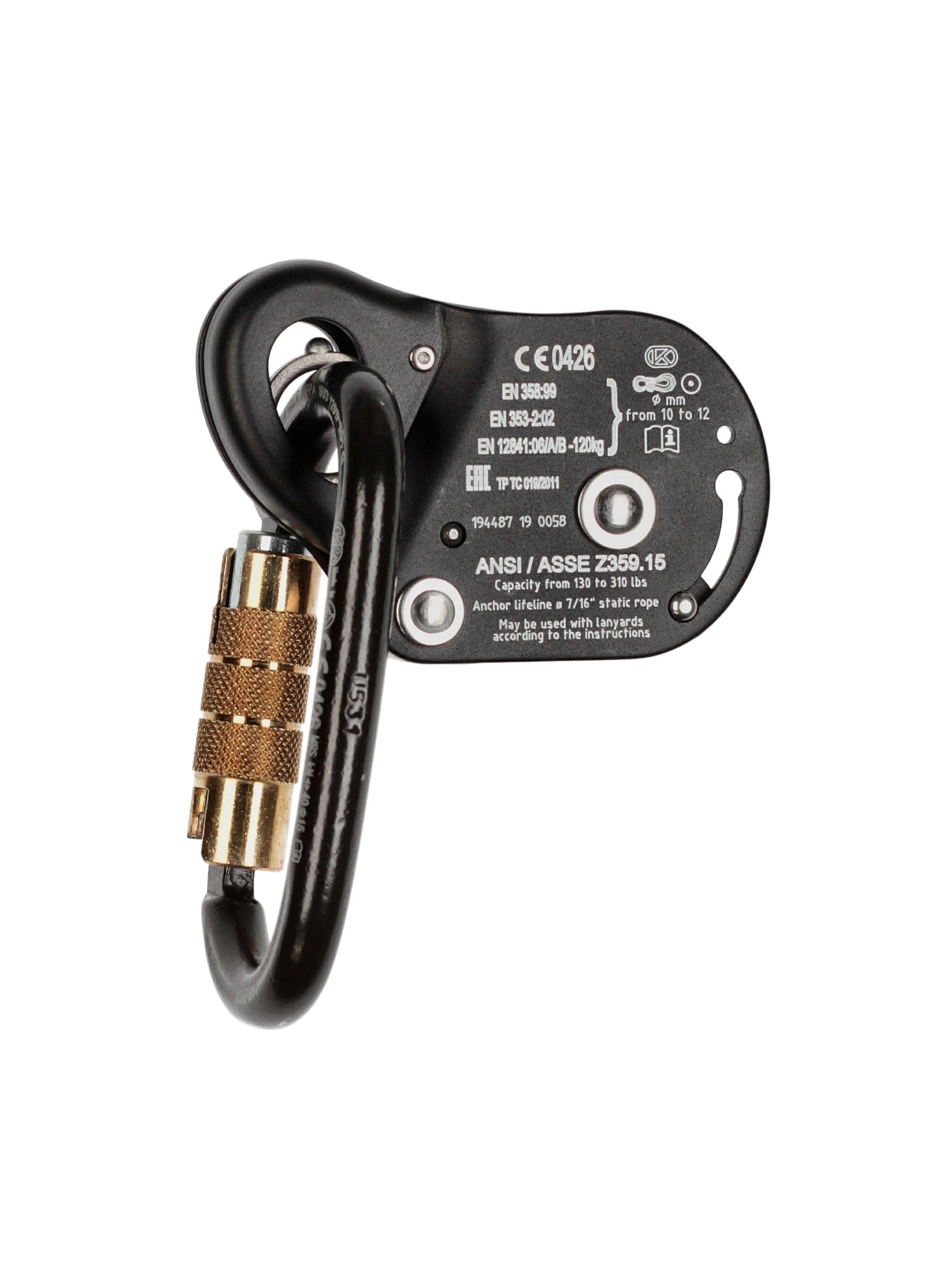 Sigurnosna kočnica Kong Back-Up - black