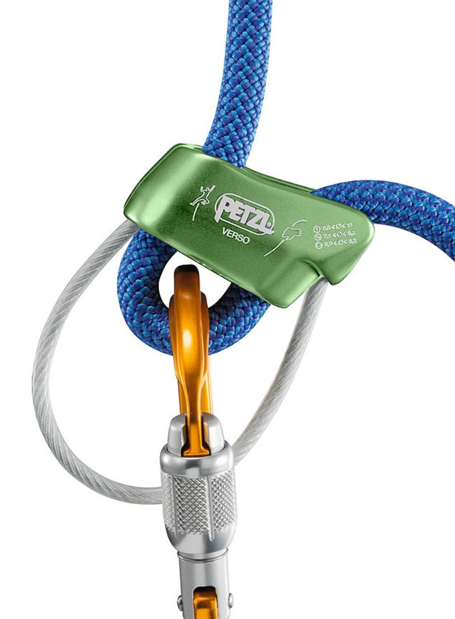 Sigurnosna kočnica Petzl Verso - green
