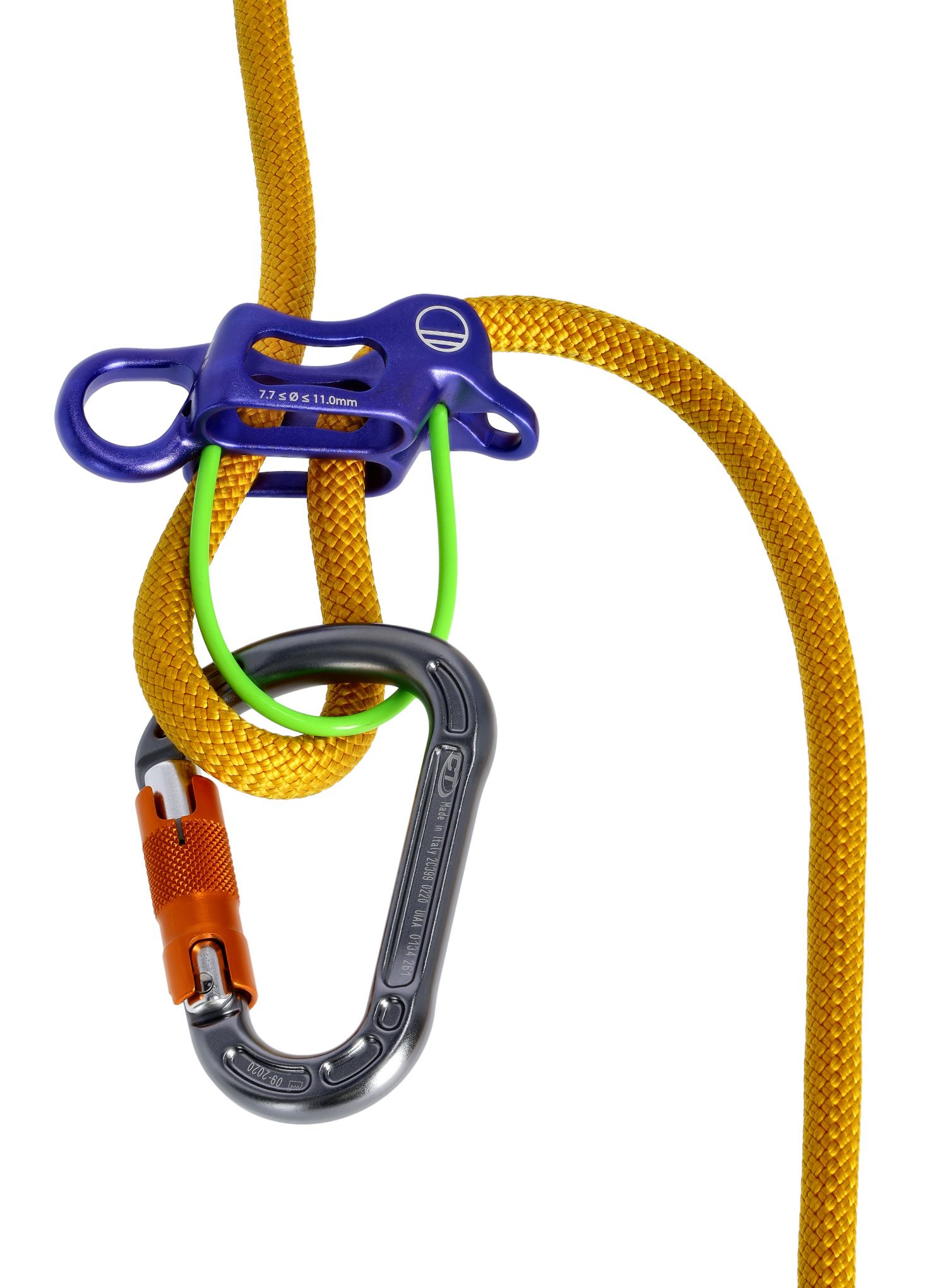 Sigurnosna kočnica Wild Country Pro Guide Lite - purple/green