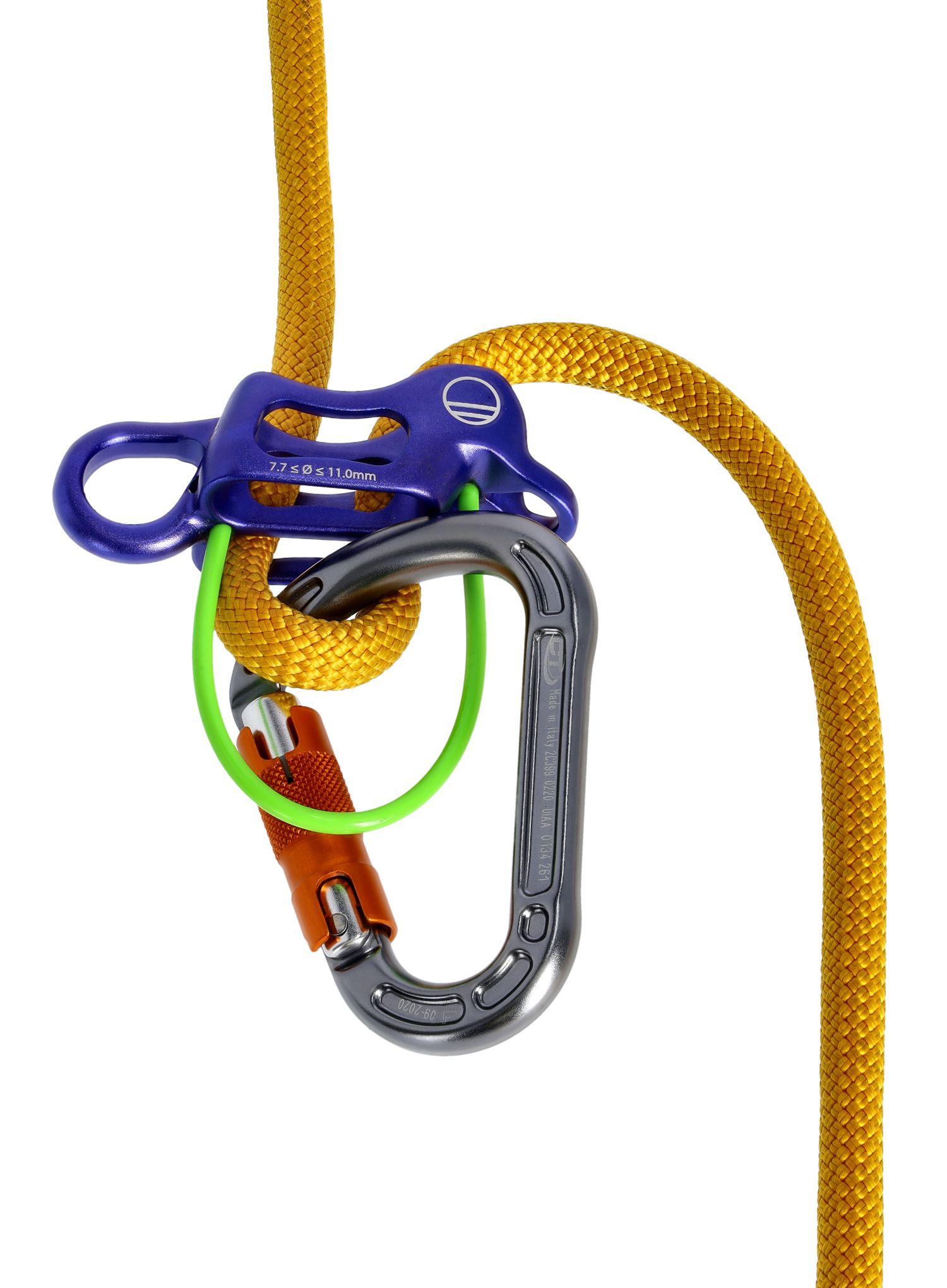 Sigurnosna kočnica Wild Country Pro Guide Lite - purple/green