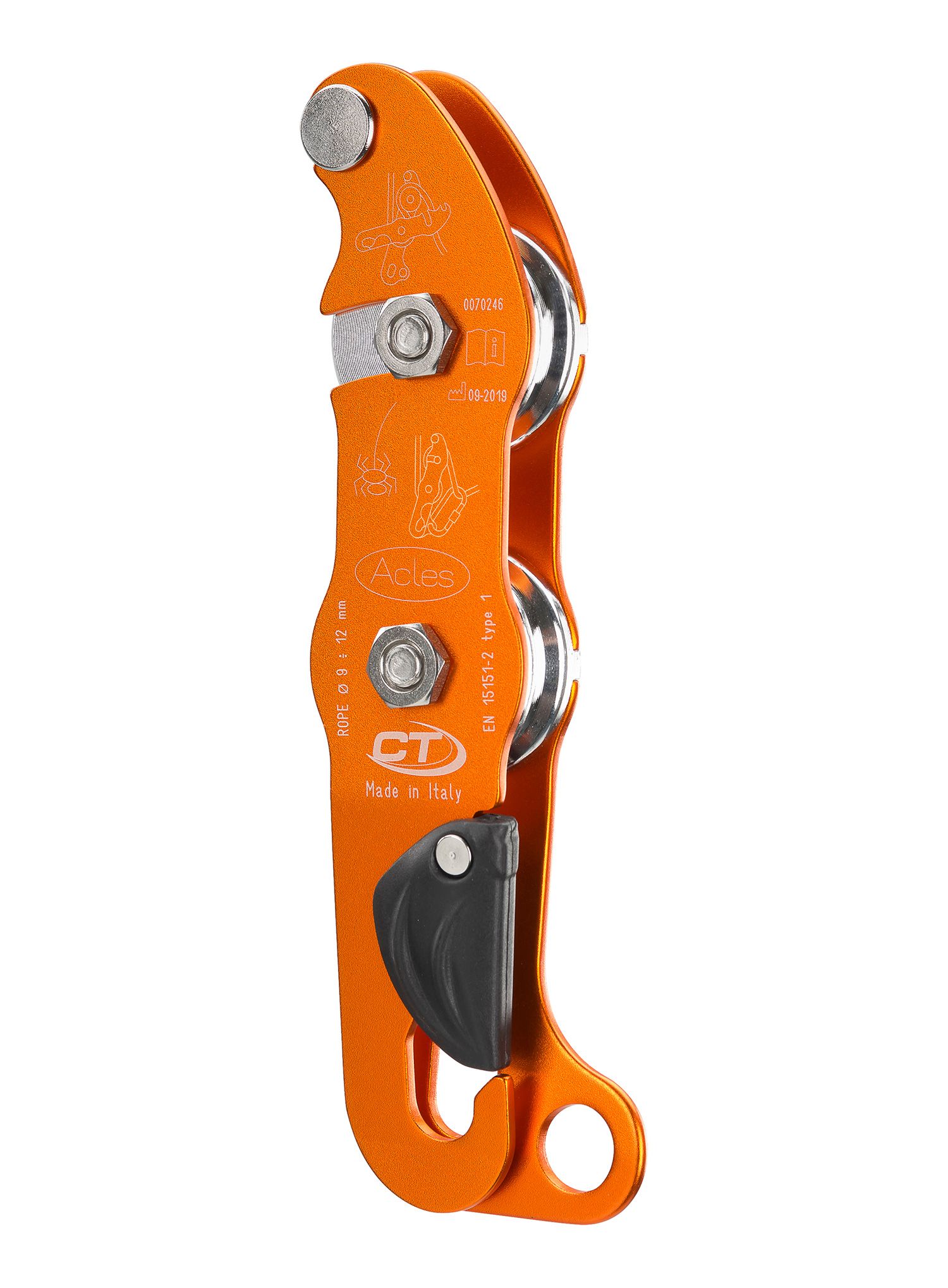 Spravica za spuštanje Climbing Technology Acles DX - lobster