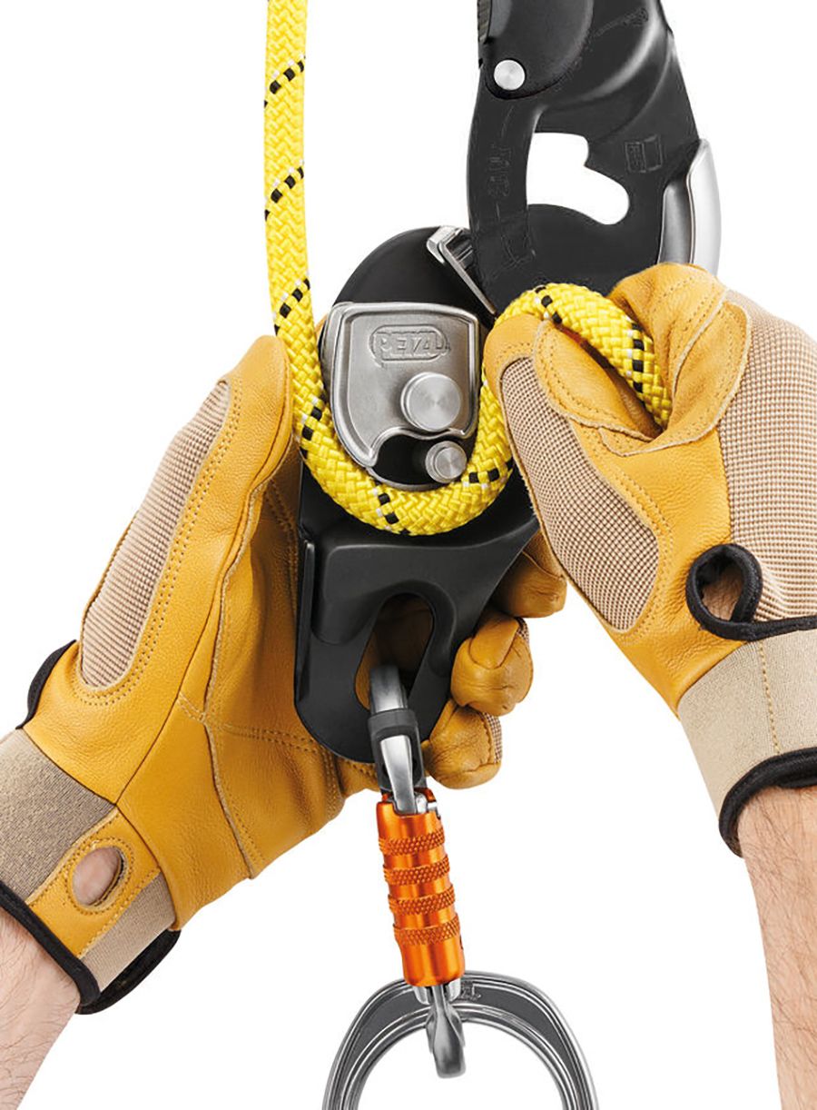 Spravica za spuštanje Petzl Rig - yellow