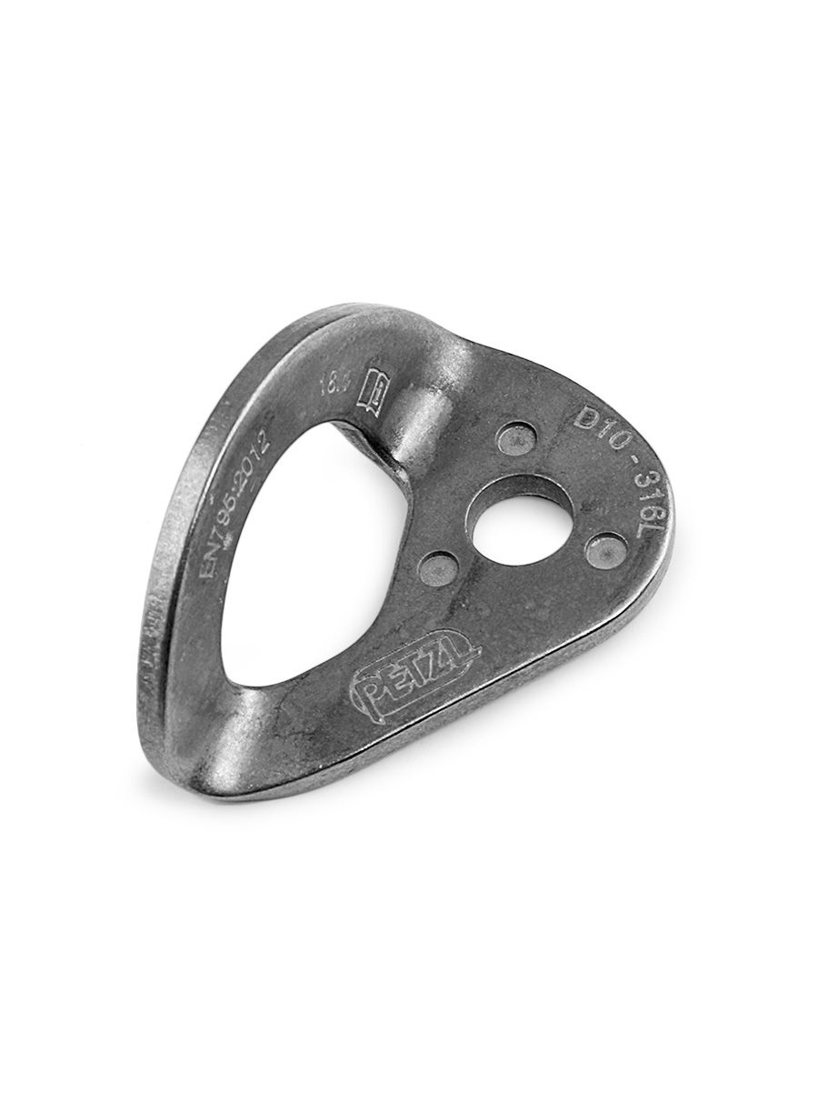 Sidrišna pločica Petzl Coeur Bolt Stainless Steel 10 mm
