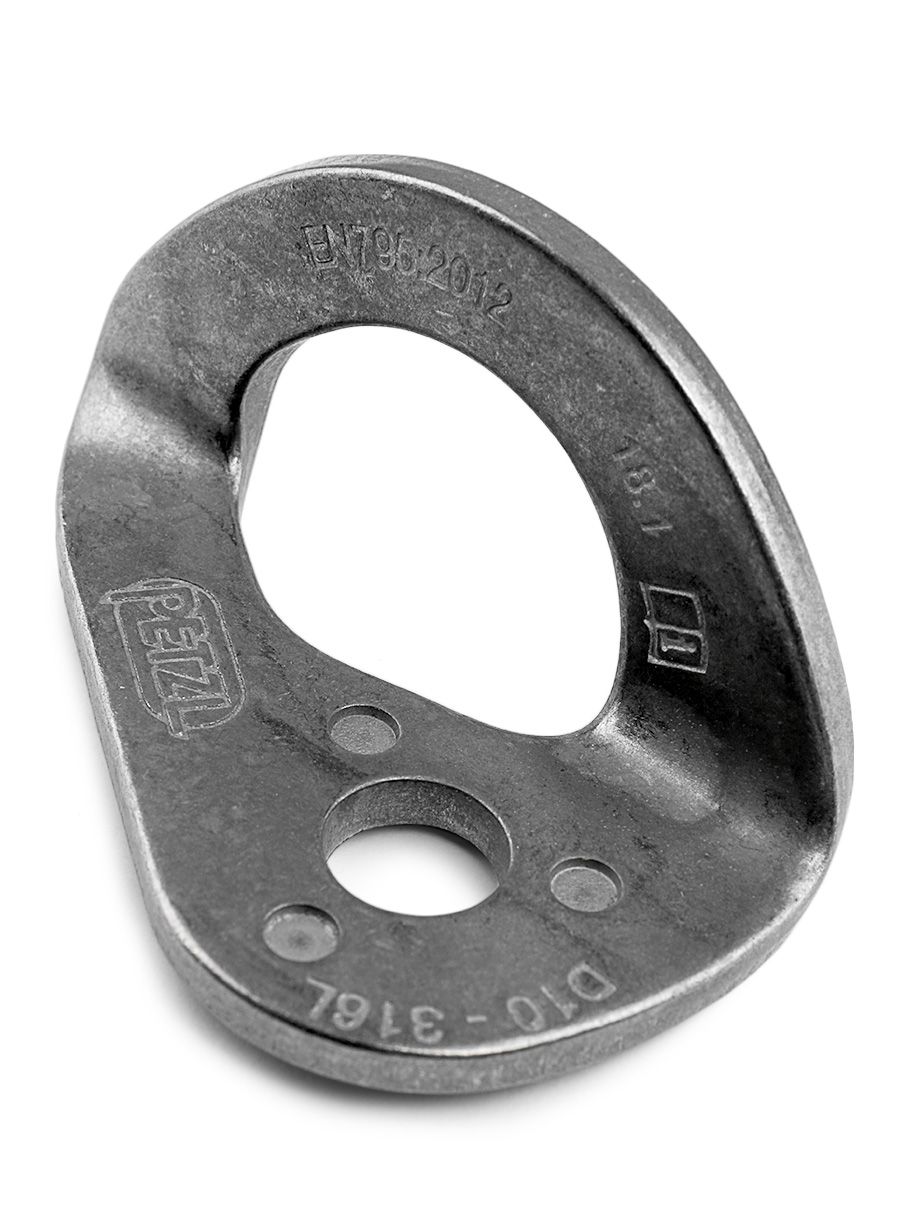 Sidrišna pločica Petzl Coeur Bolt Stainless Steel 10 mm