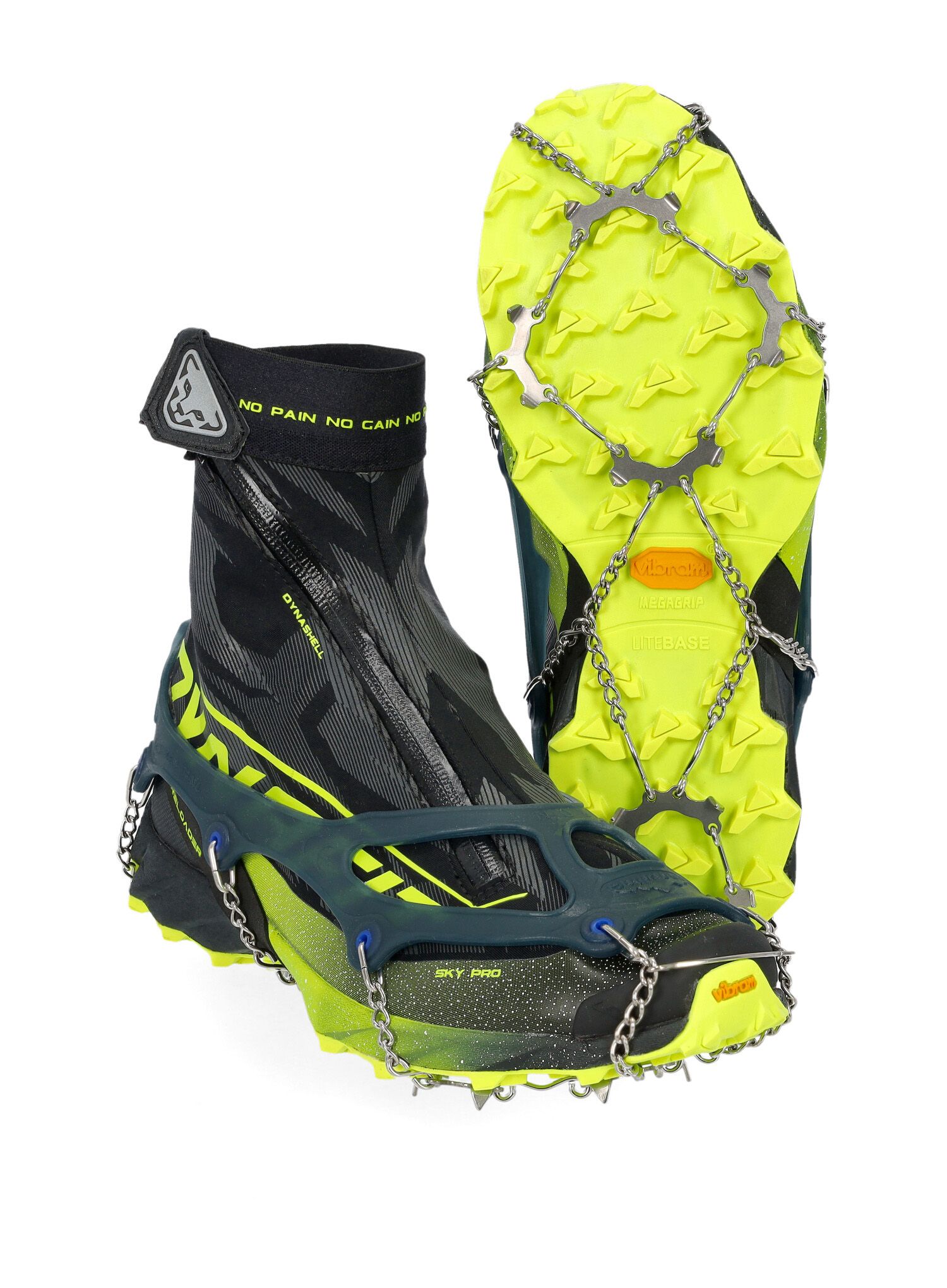 Dereze za trčanje Snowline Spikes Chainsen Trail - navy
