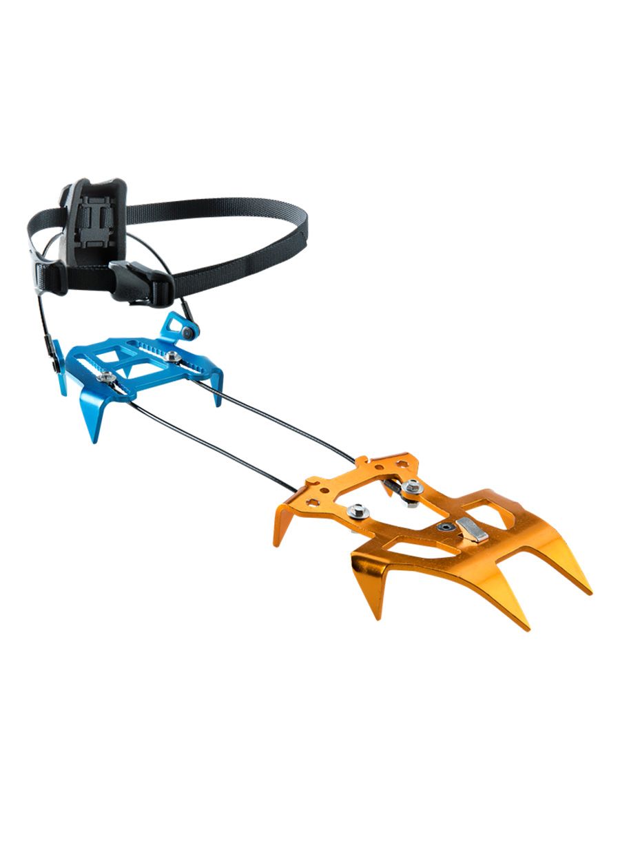 Dereze za turno skijanje Dynafit Cramp-In - orange/blue