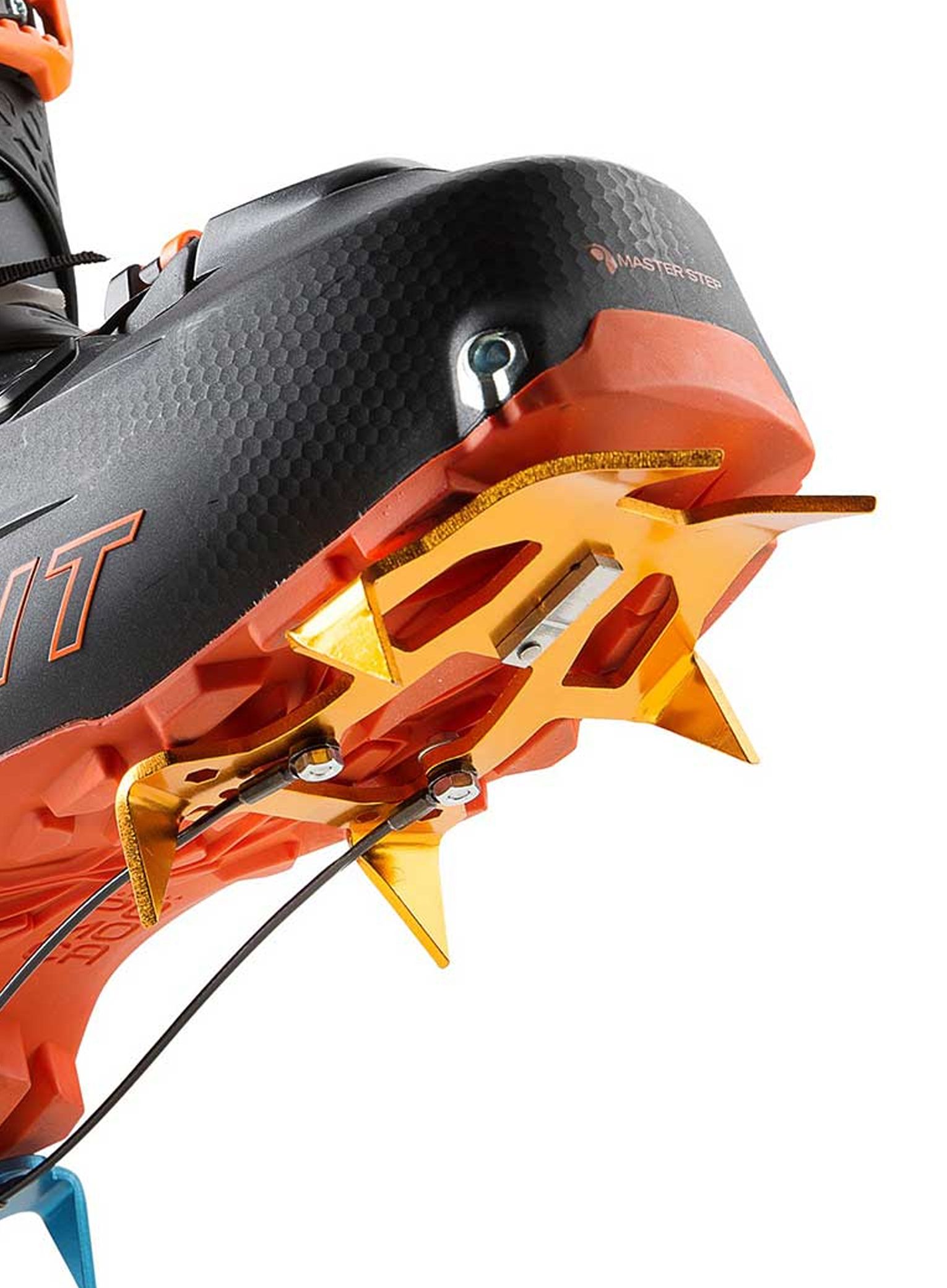Dereze za turno skijanje Dynafit Cramp-In - orange/blue