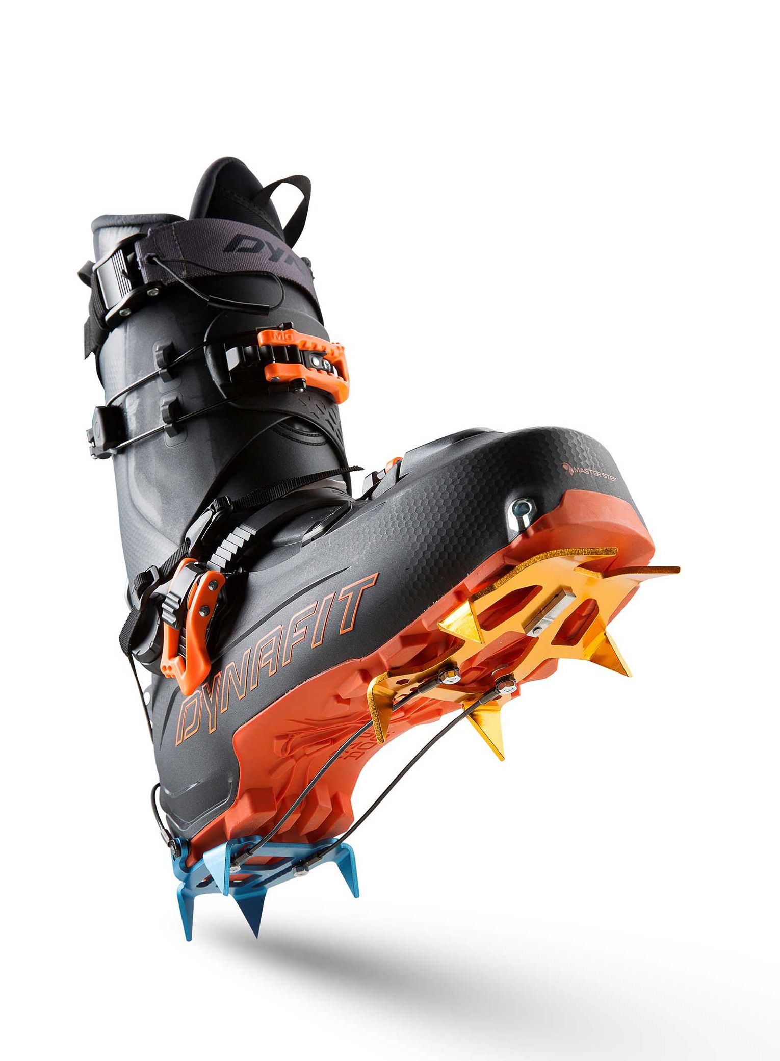 Dereze za turno skijanje Dynafit Cramp-In - orange/blue