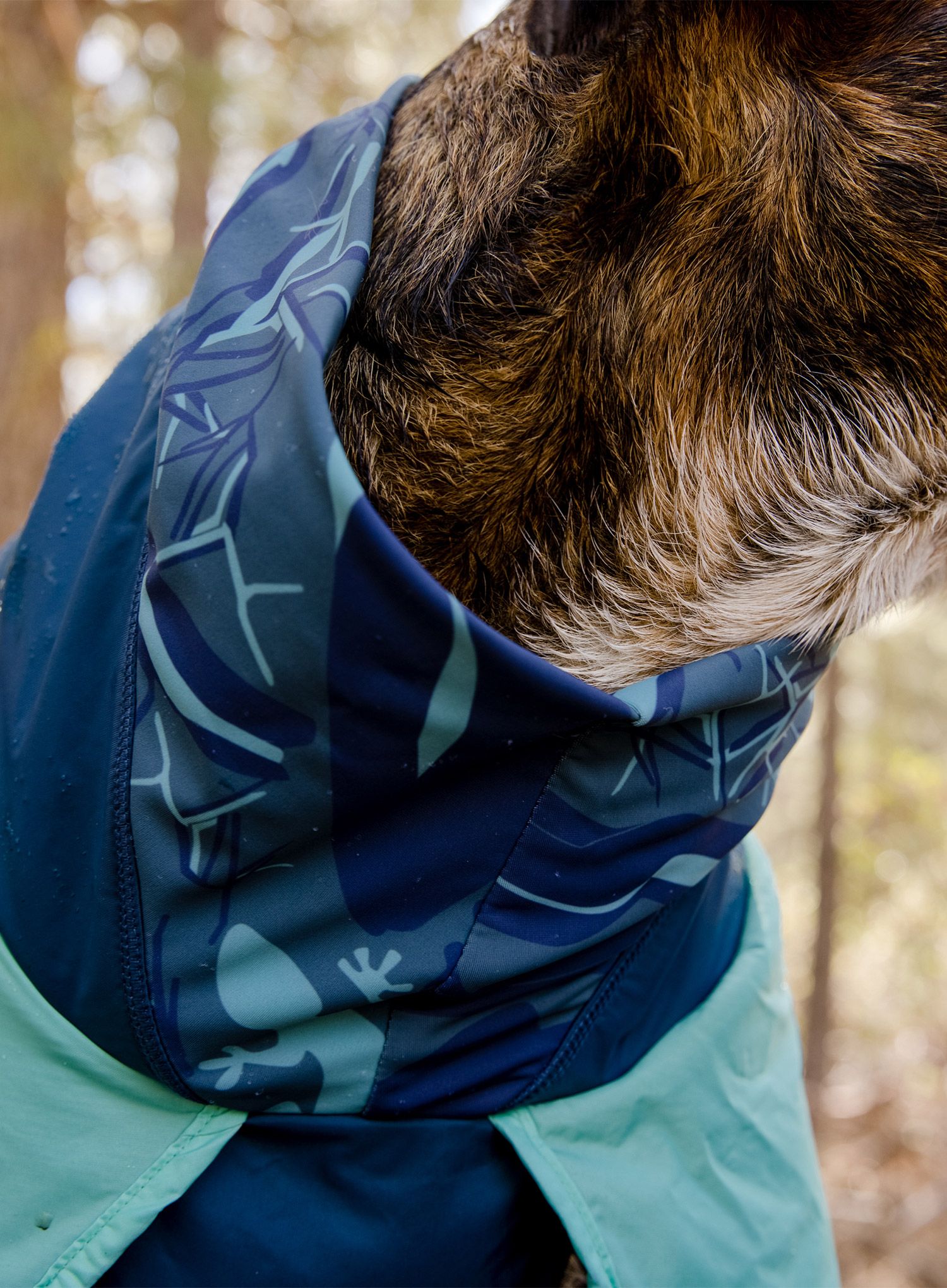 Ručnik za psa Ruffwear Dirtbag Dog Towel - aurora teal
