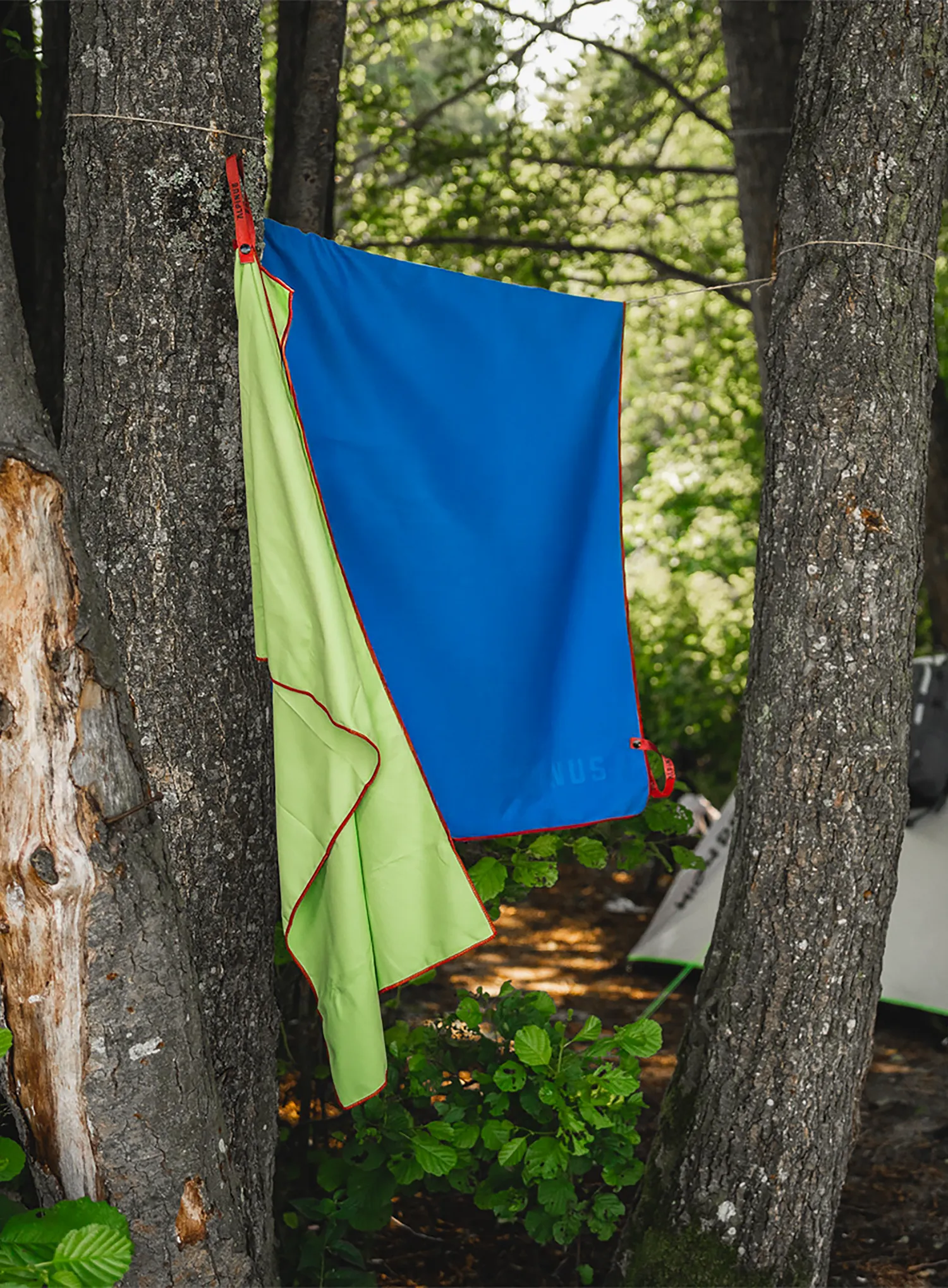 Brzosušeći ručnik Alpinus Canoa 50 x 100 - blue