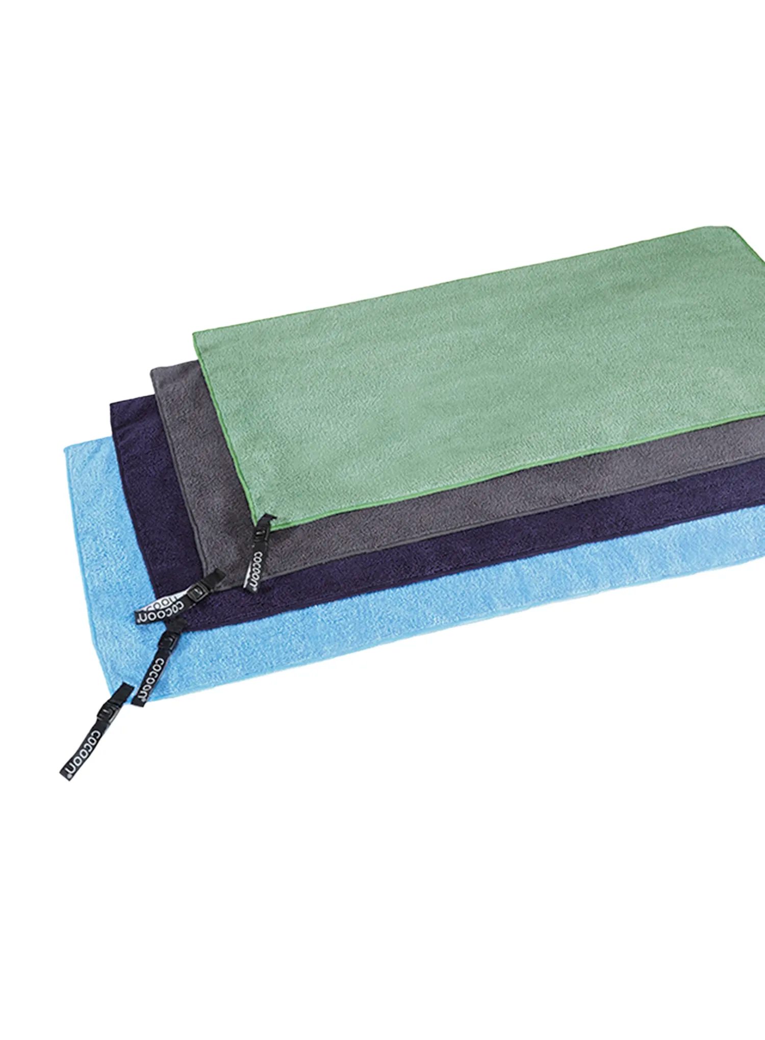 Brzosušeći ručnik Cocoon Microfiber Towel - Terry M - bamboo green
