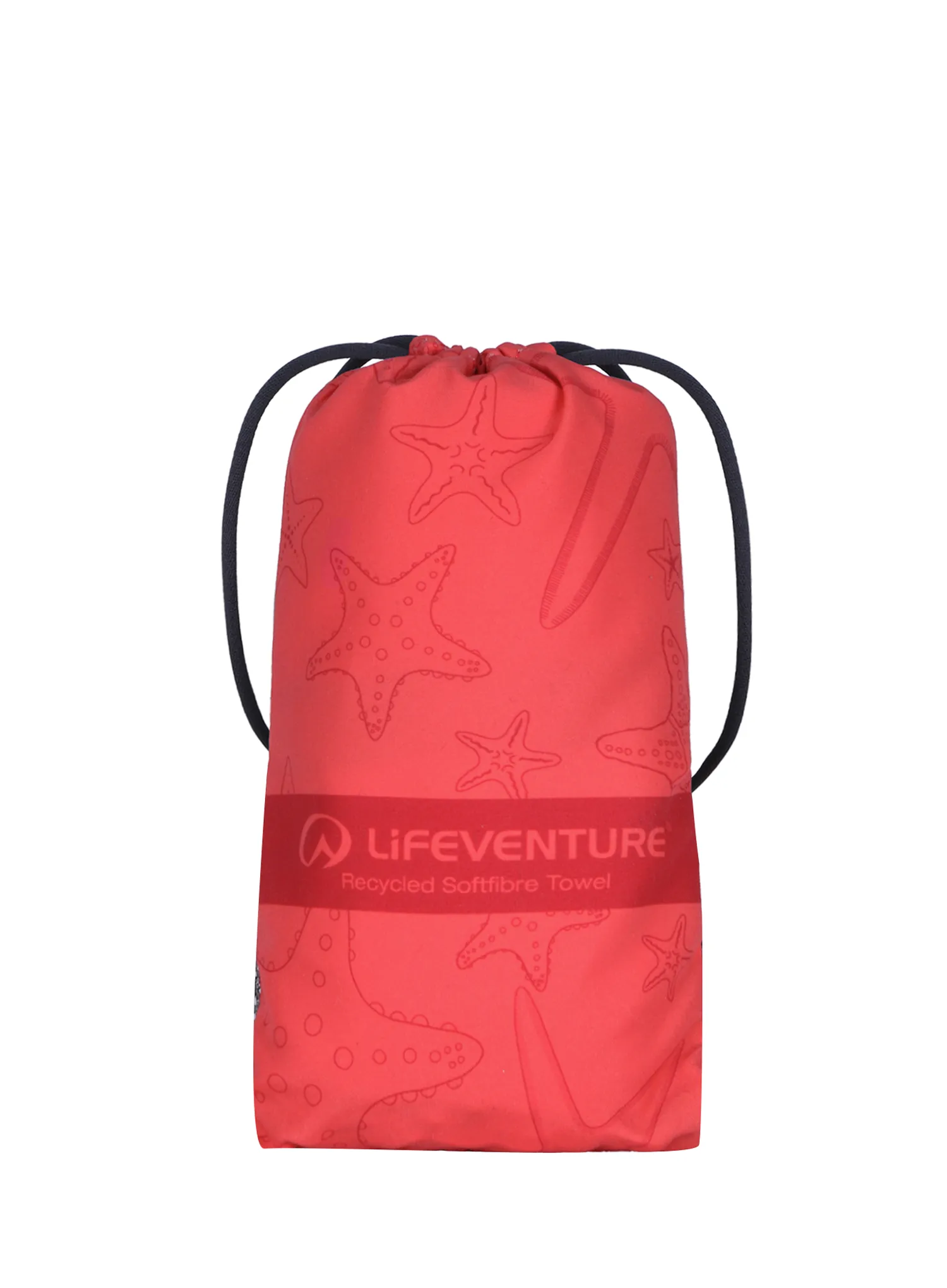 Brzosušeći ručnik Lifeventure Recycled SoftFibre Trek Towel - starfish