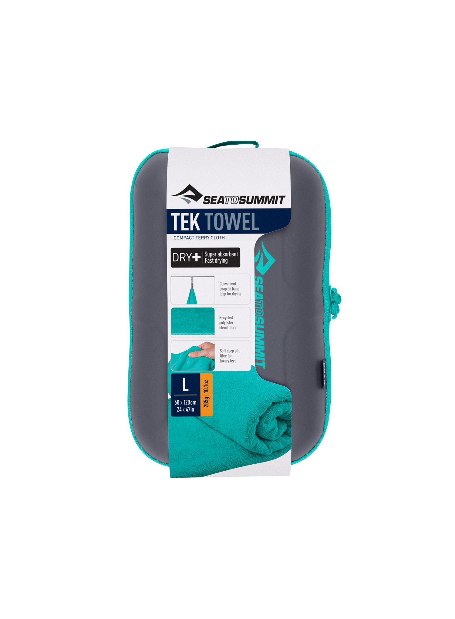 Brzosušeći ručnik Sea To Summit Tek Towel L - baltic