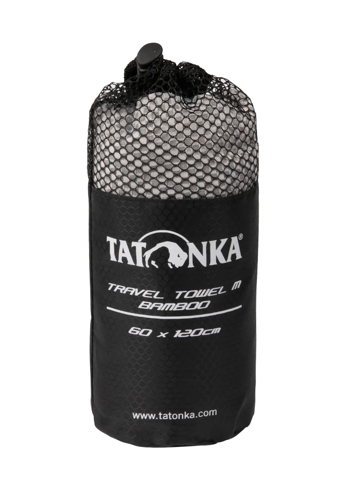 Brzosušeći ručnik Tatonka Travel Towel Bamboo M - grey