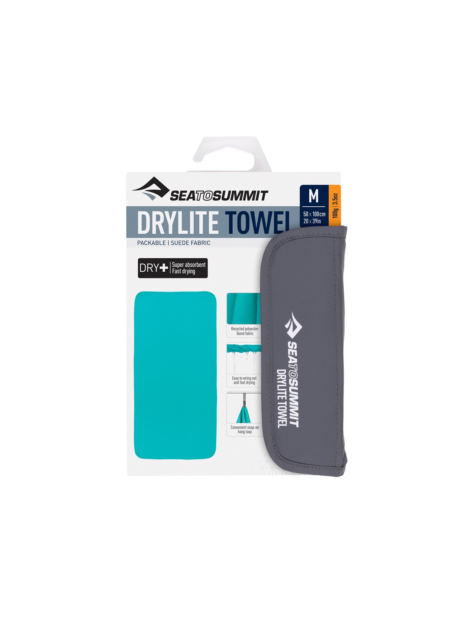 Brzosušeći ručnik Sea To Summit DryLite Towel M - baltic