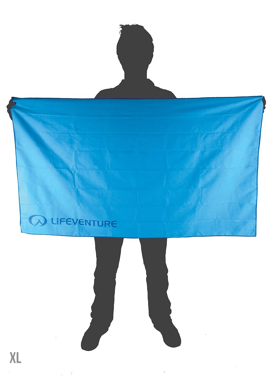Brzosušeći ručnik Lifeventure SoftFibre Advance Trek M Towel - blue