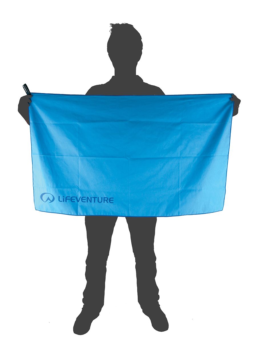 Brzosušeći ručnik Lifeventure SoftFibre Advance Trek M Towel - blue