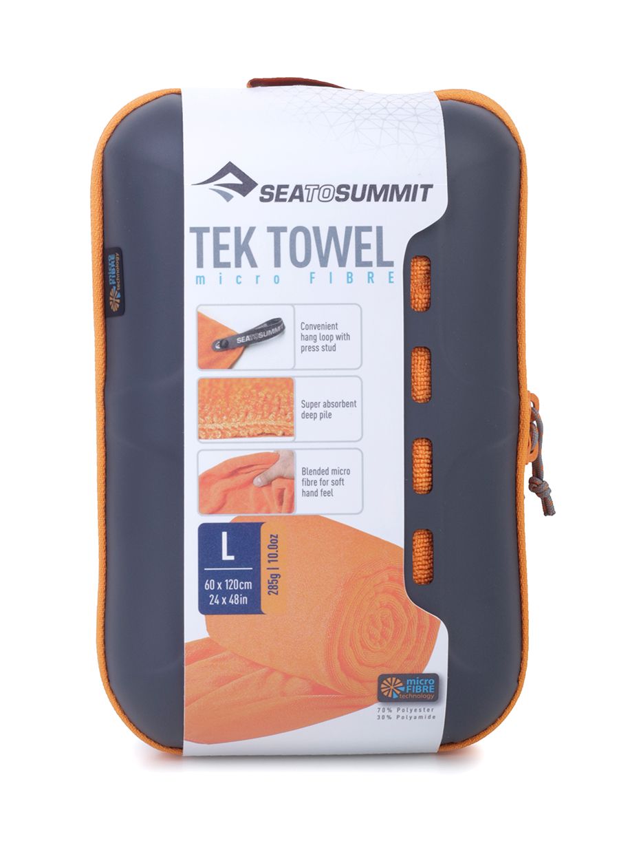 Brzosušeći ručnik Sea To Summit Tek Towel M - orange
