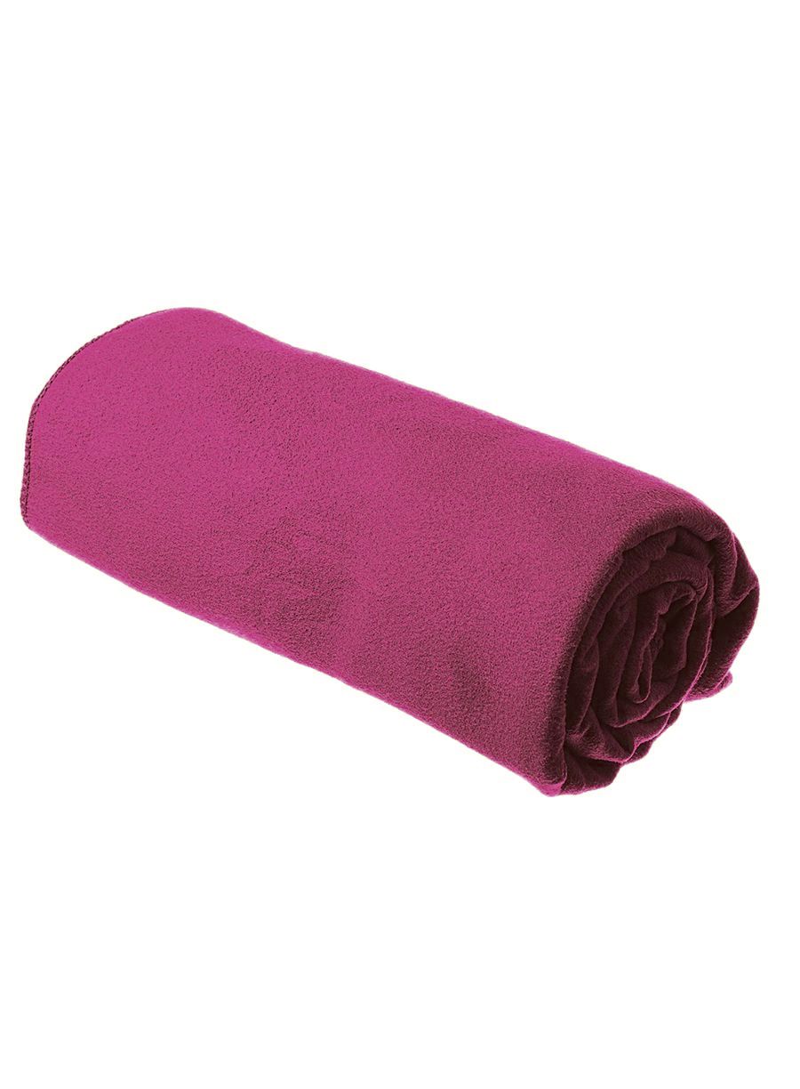 Brzosušeći ručnik Sea To Summit Drylite Towel Antibacterial XL - berry