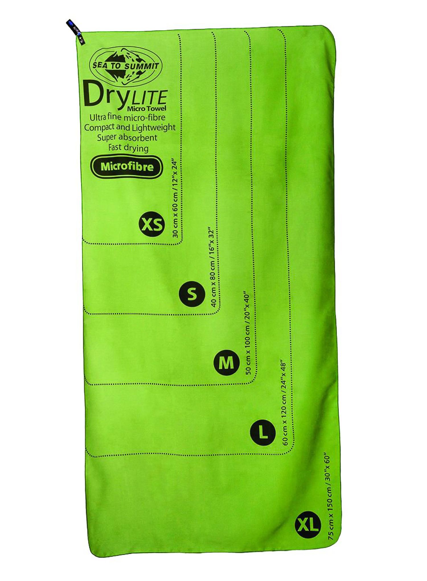 Brzosušeći ručnici Sea to Summit Drylite Towel - berry, jade, eucalypt