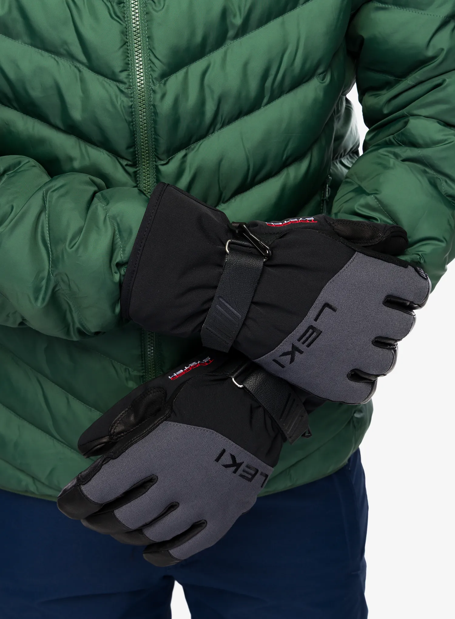 Skijaške rukavice Leki Pegas Pro 3D GTX - black/graphite