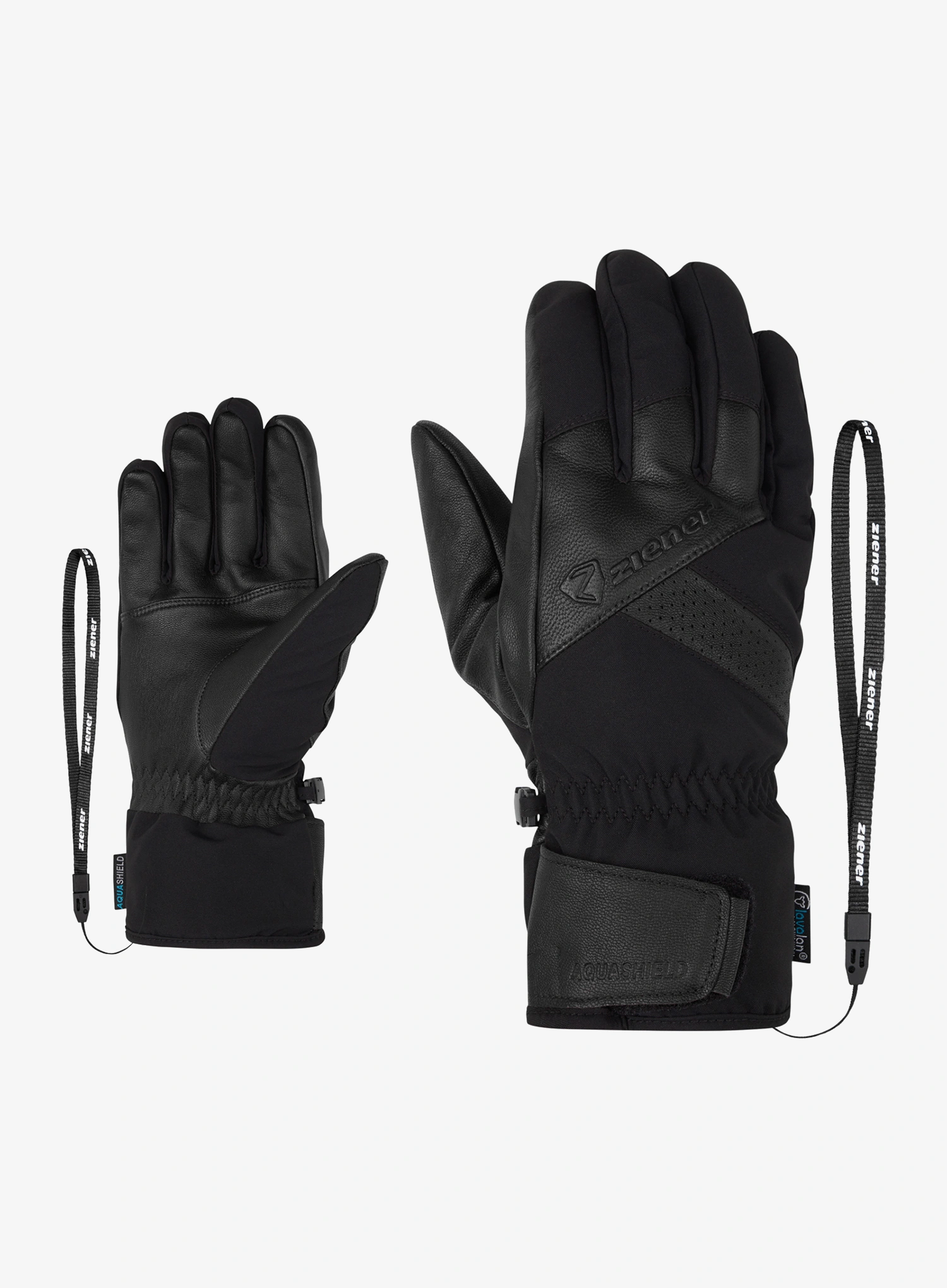 Skijaške rukavice Ziener Getter AS AW Glove - black