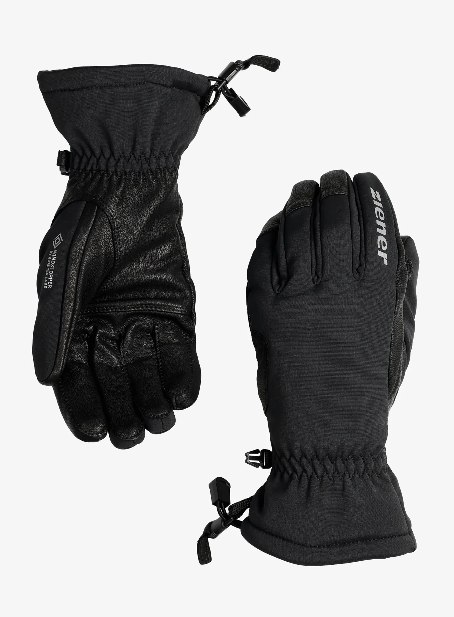 Rukavice za planine Ziener Gaikono WS PR - black