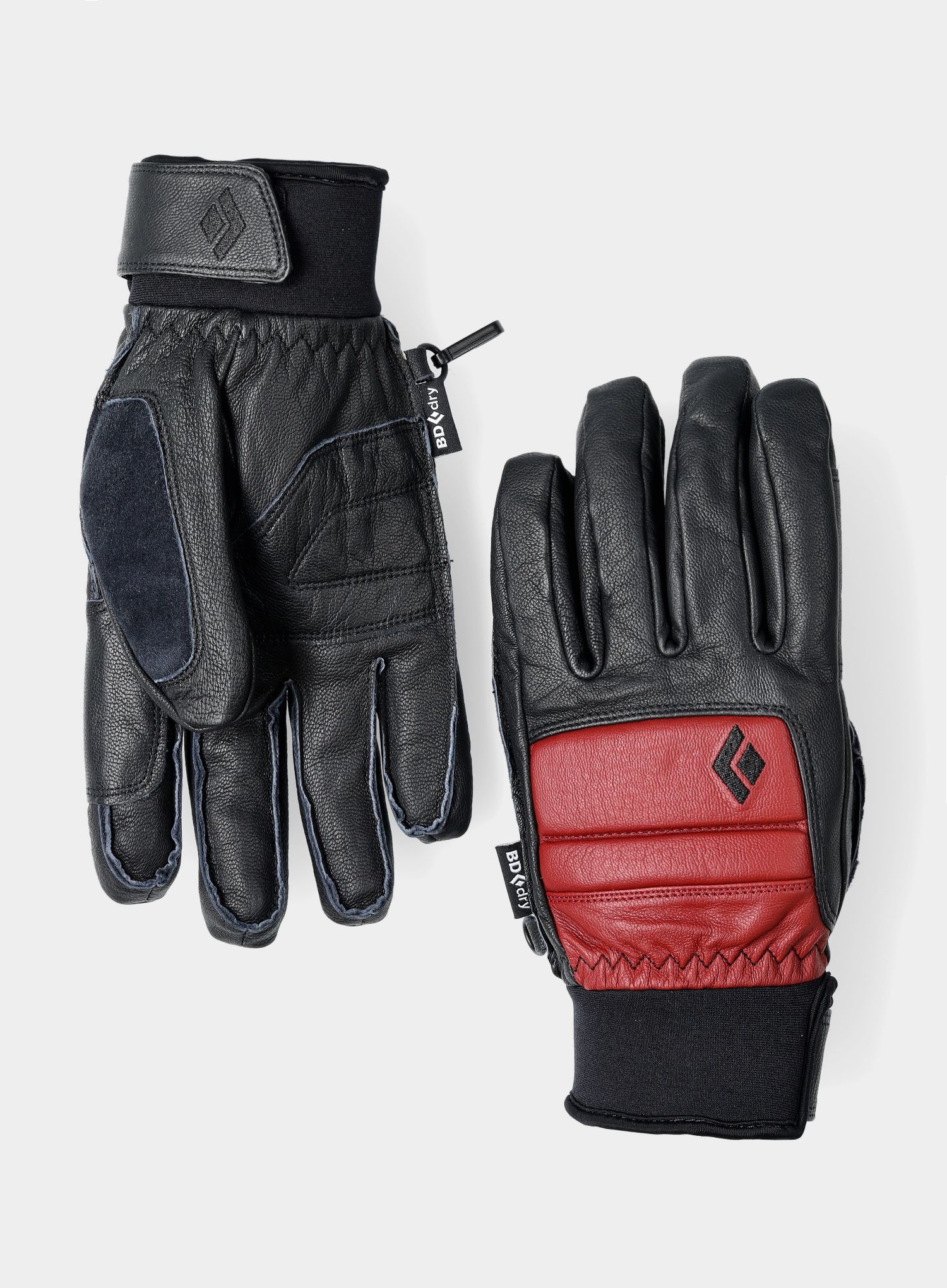 Rukavice Black Diamond Spark Gloves - dark crimson