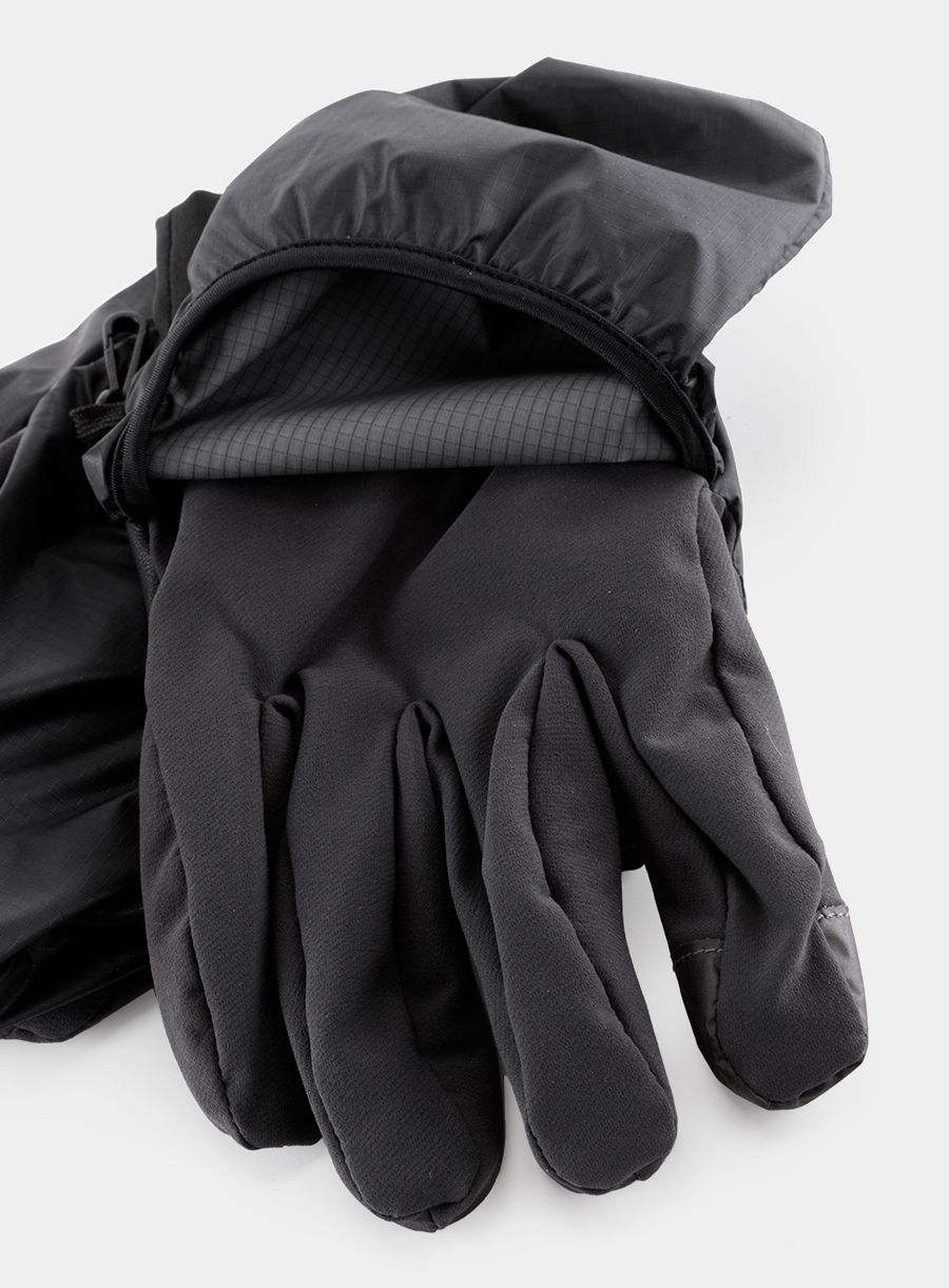 Rukavice za planine Black Diamond Wind Hood Softshell - smoke