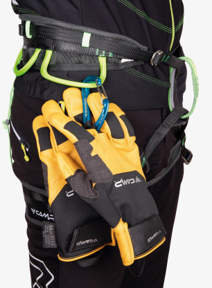 Rukavice Camp Geko Grip - black/yellow