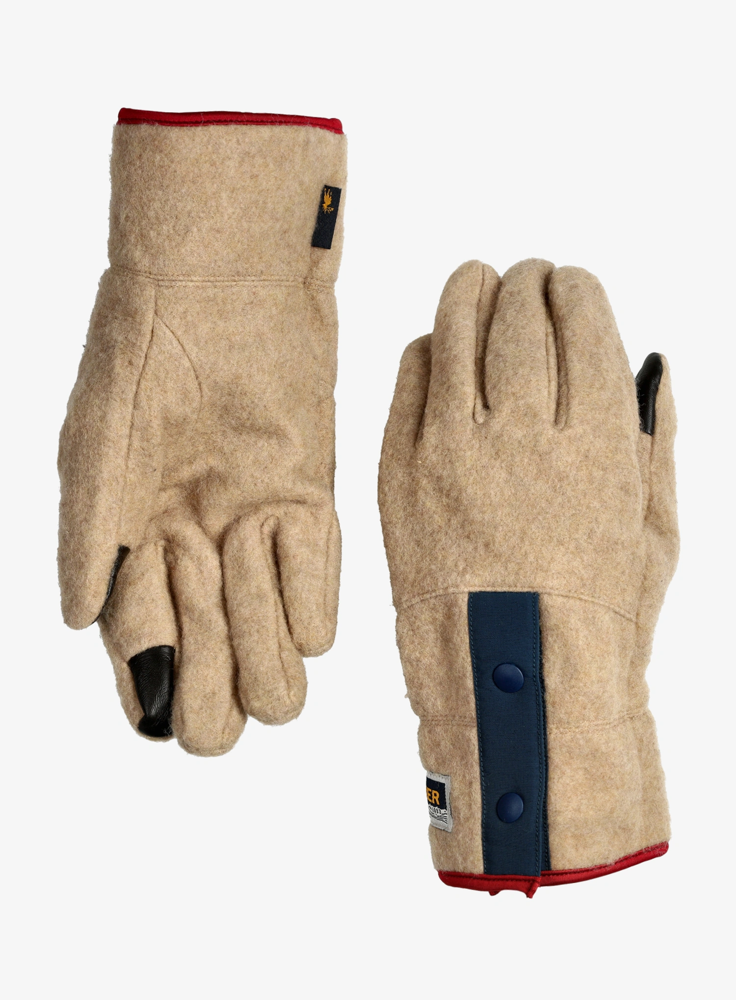 Rukavice s touchscreen funkcijom Elmer EM360 Eco - camel