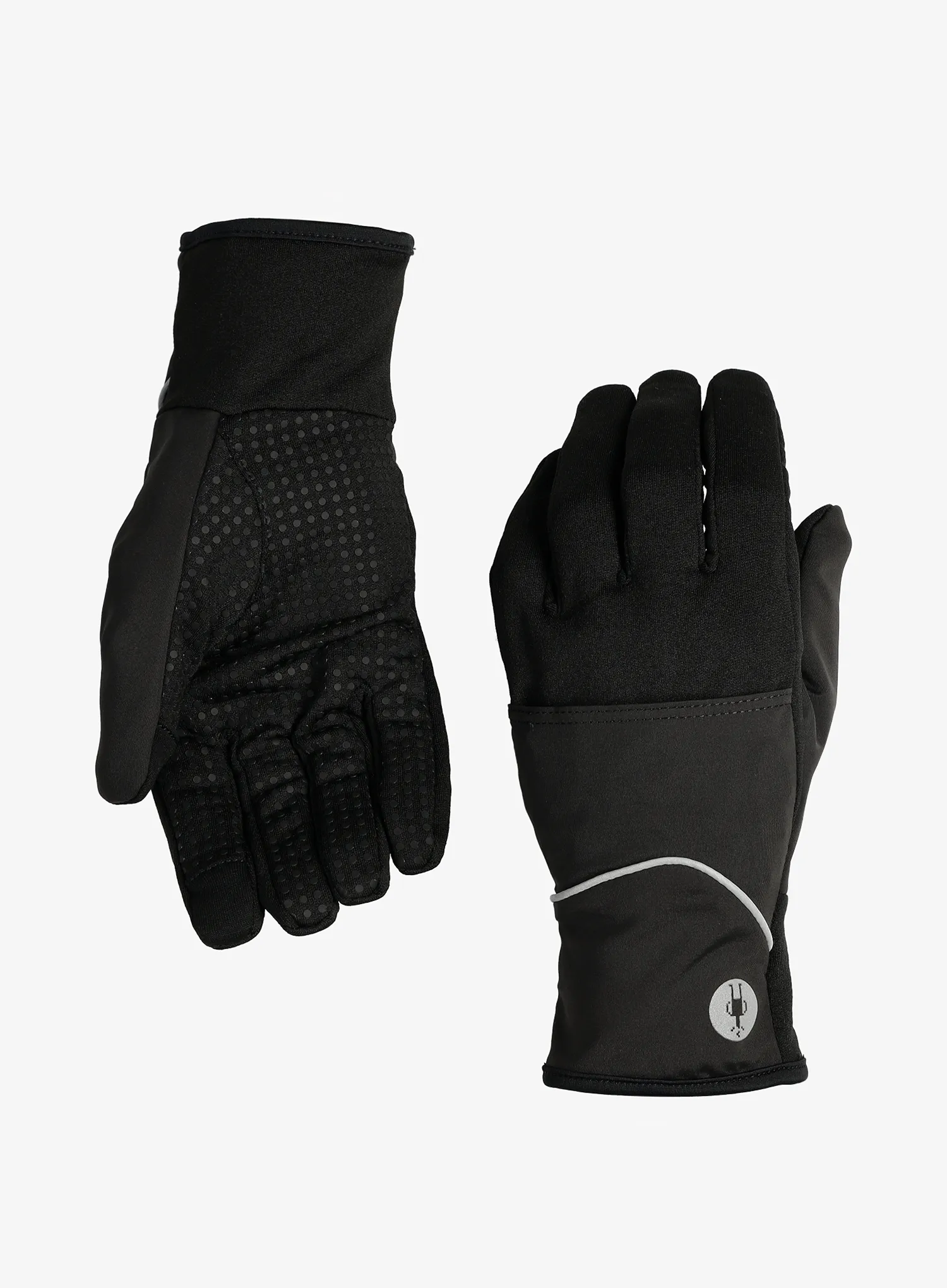 Rukavice s touchscreen funkcijom Smartwool Active Fleece Wind Mitten - black