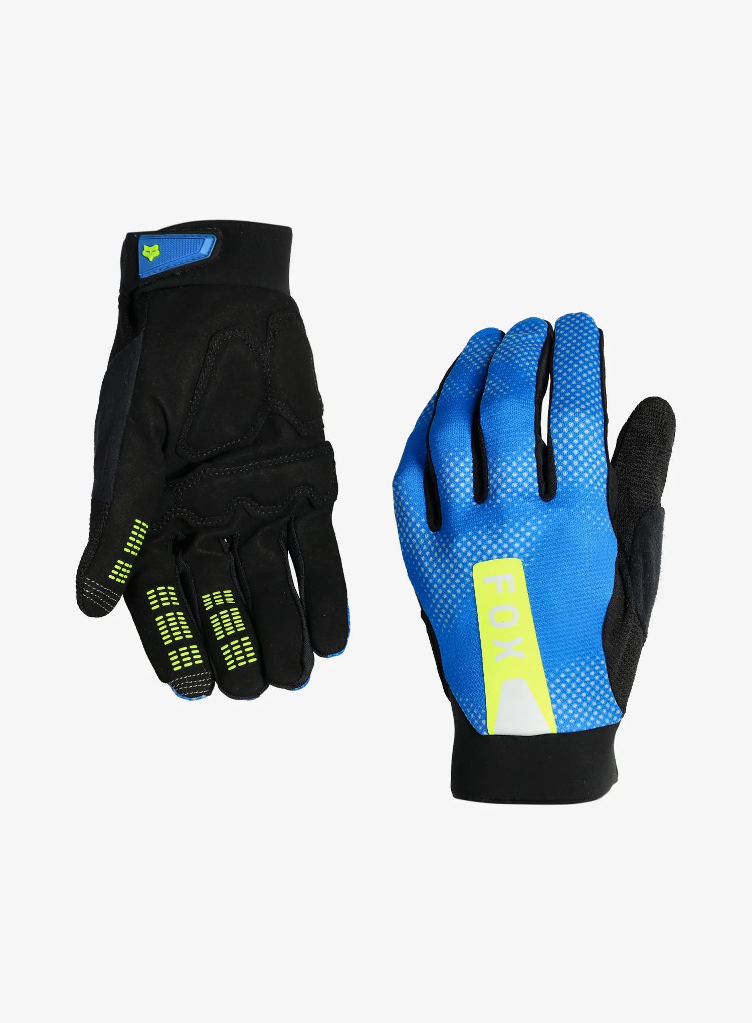 Rukavice MTB Fox Ranger Glove Gel Tactile - blue jewel