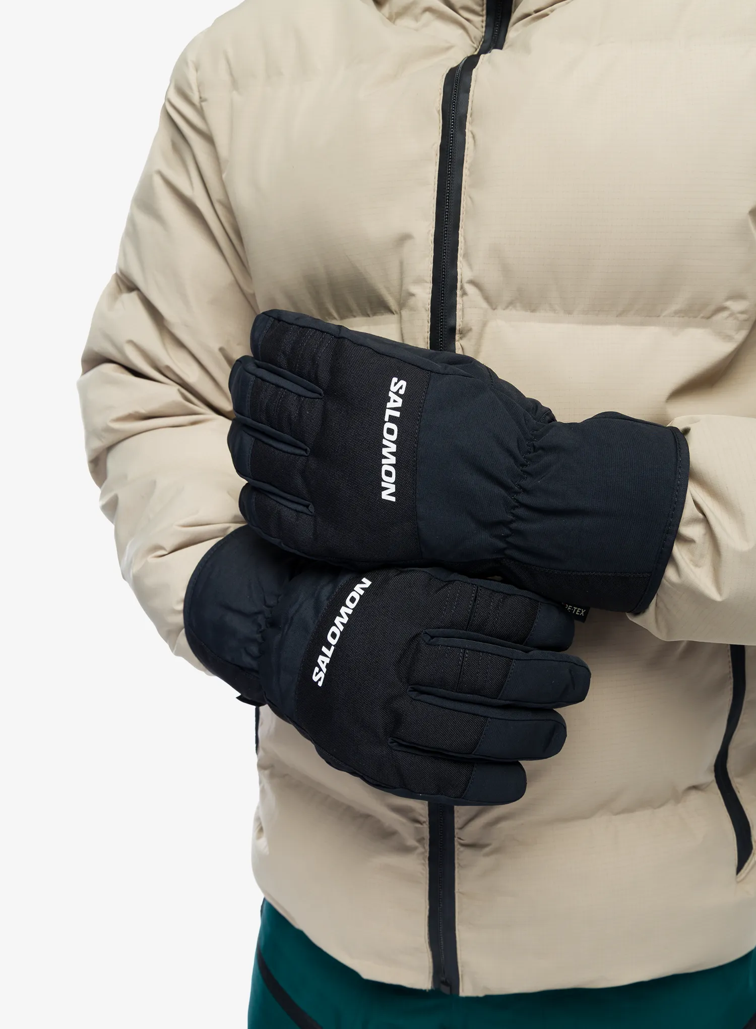 Skijaške rukavice Salomon Force GTX - deep black