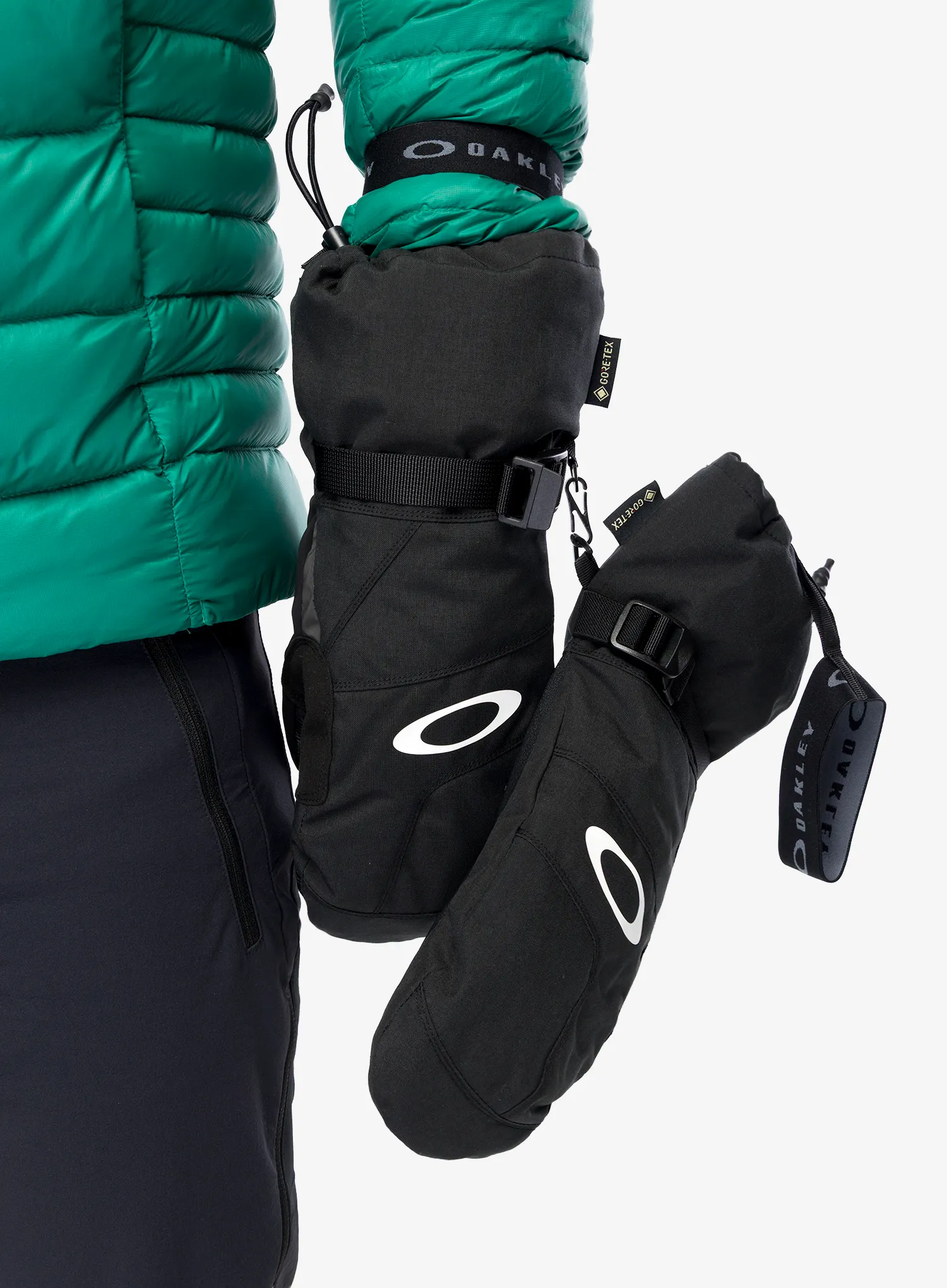 Rukavice Oakley Ridge Gore-Tex Gauntlet Mittens - blackout