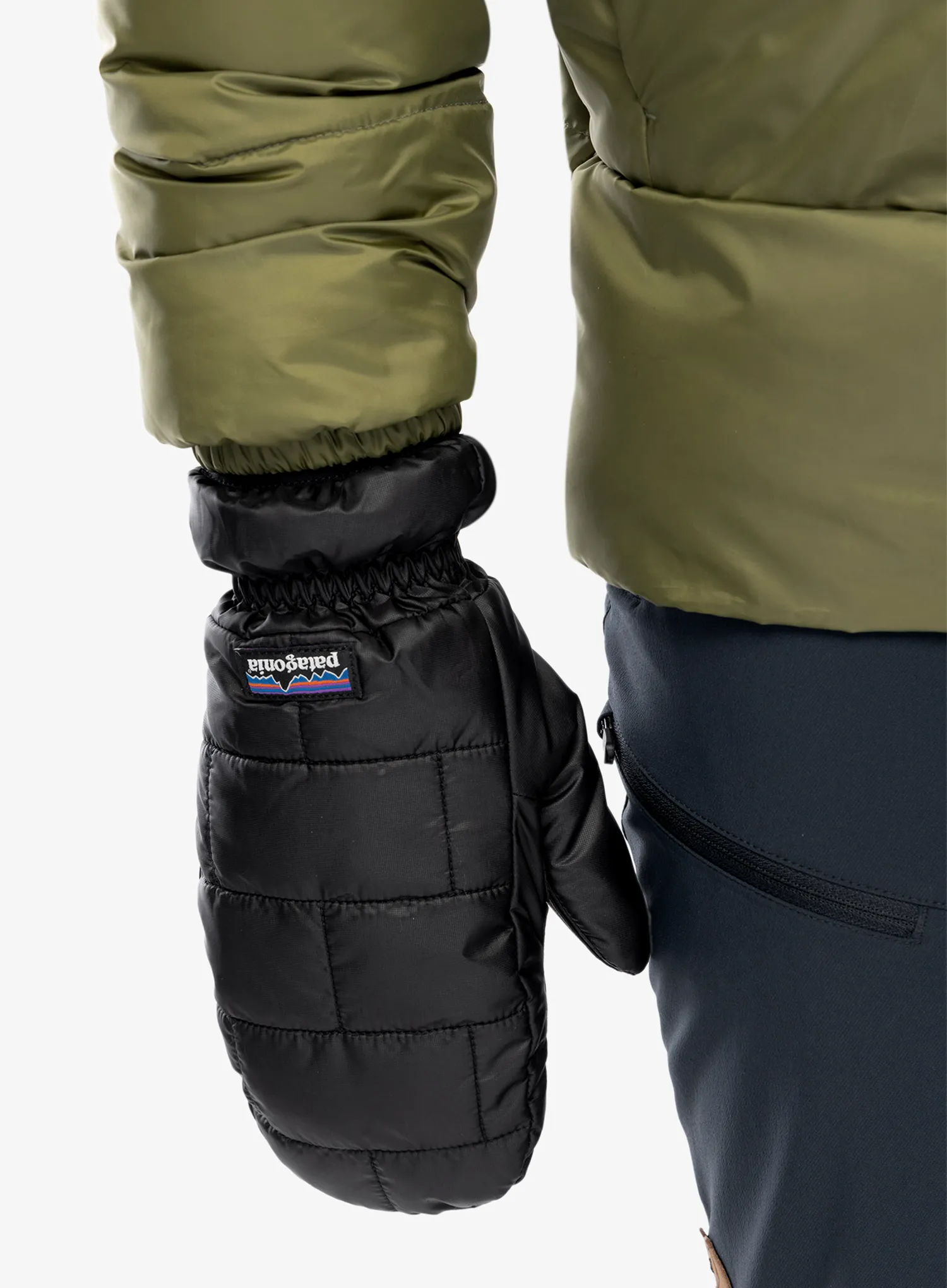 Rukavice Patagonia Nano Puff Mitts - black