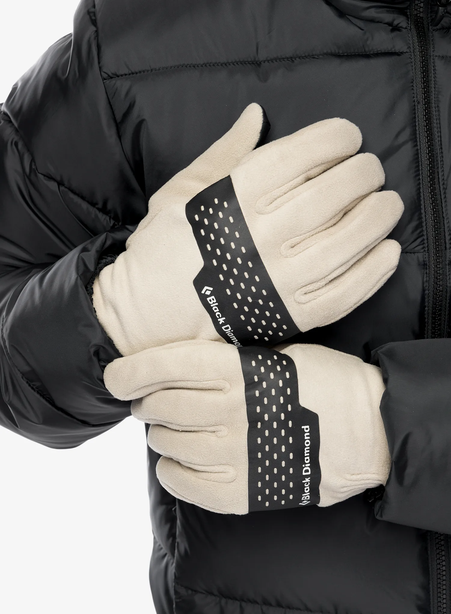 Rukavice od flisa Black Diamond Alpine Fleece Gloves - moonstone
