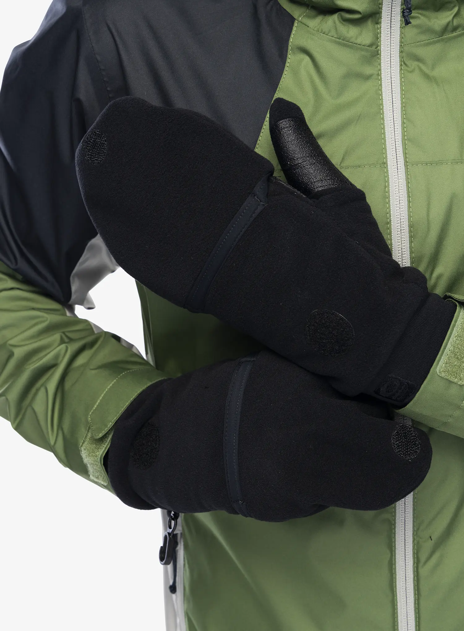 Rukavice od flisa Kanfor Ice Pro NW - black