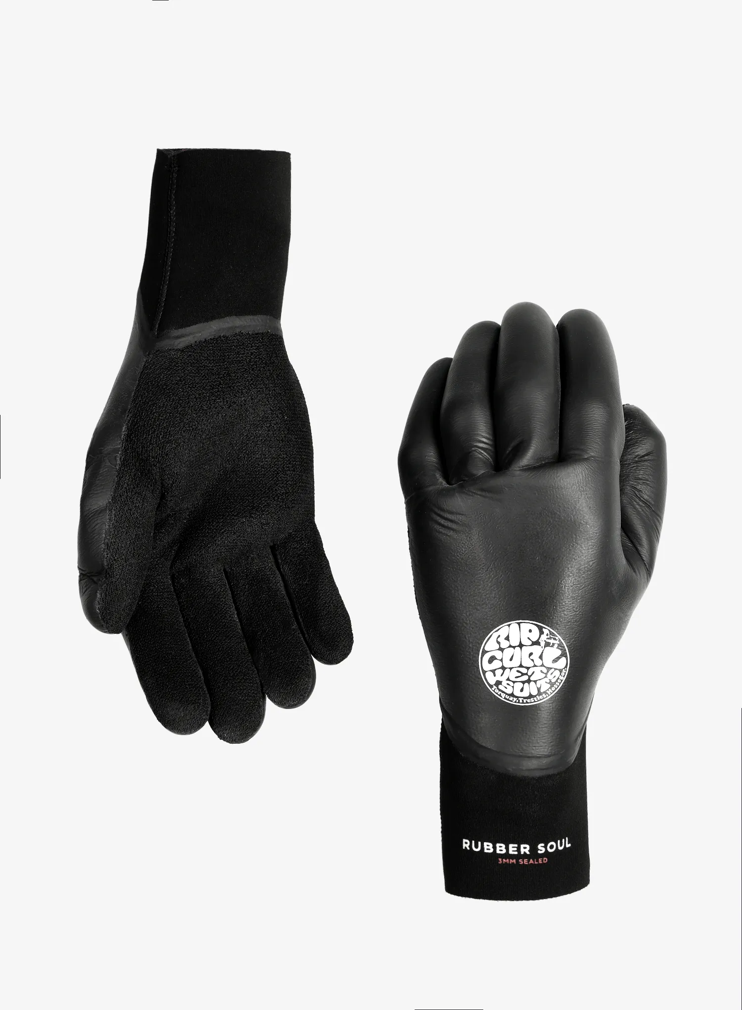 Rukavice Rip Curl Rubber Soul 3MM Glove - black