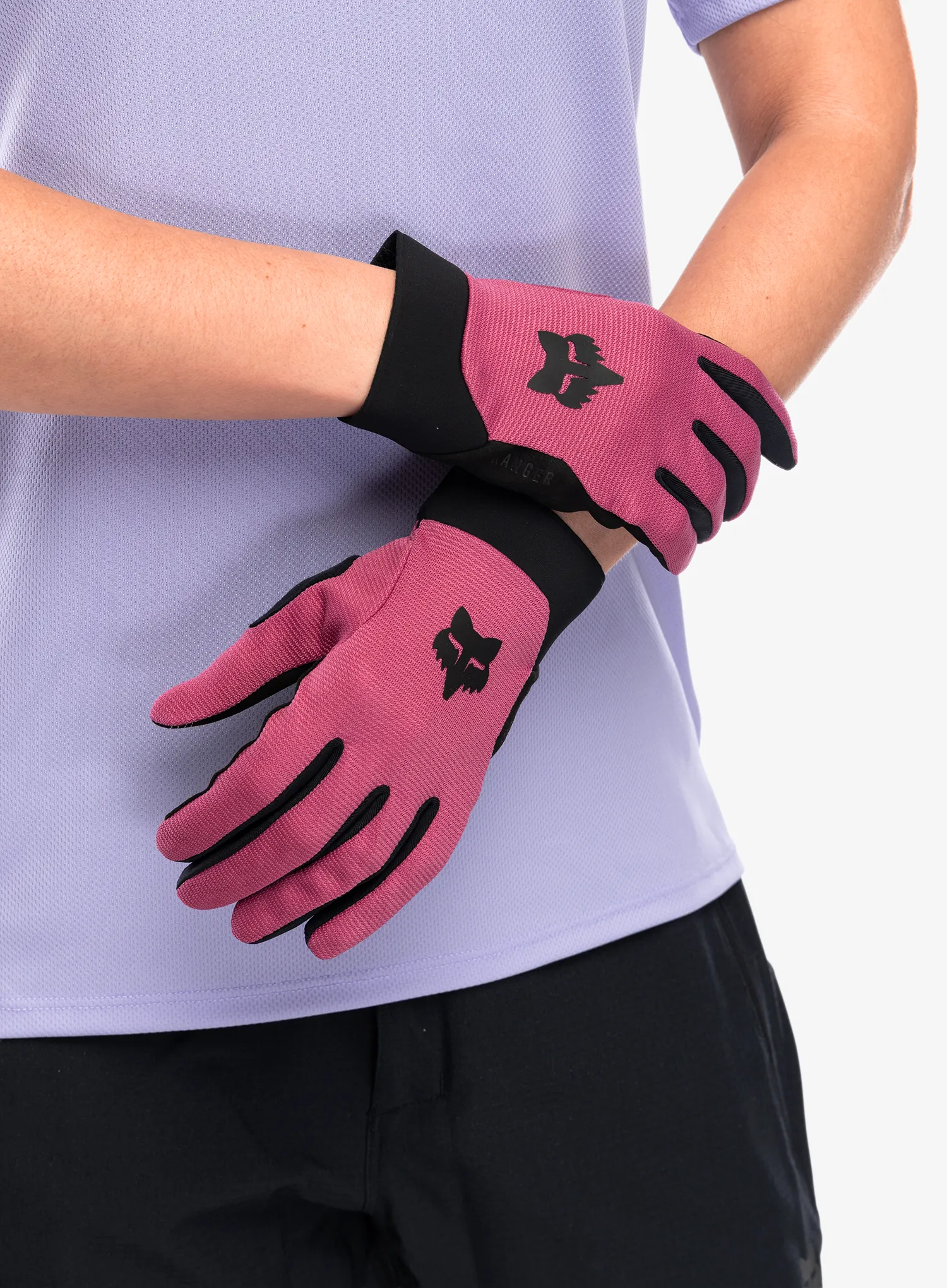 Ženske biciklističke rukavice Fox Ranger Glove - berry