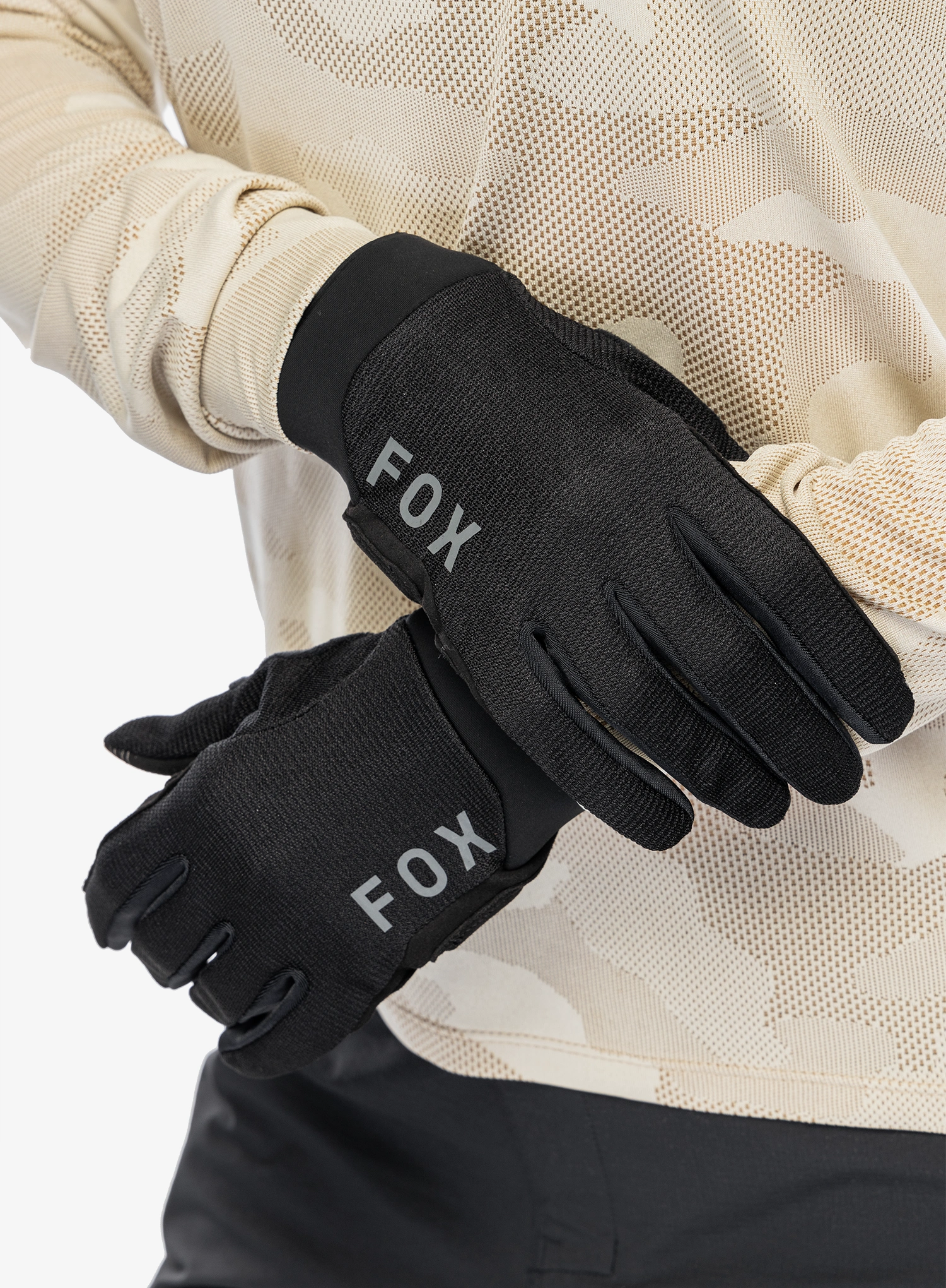 Ženske biciklističke rukavice Fox Ranger Glove Gel - black/black