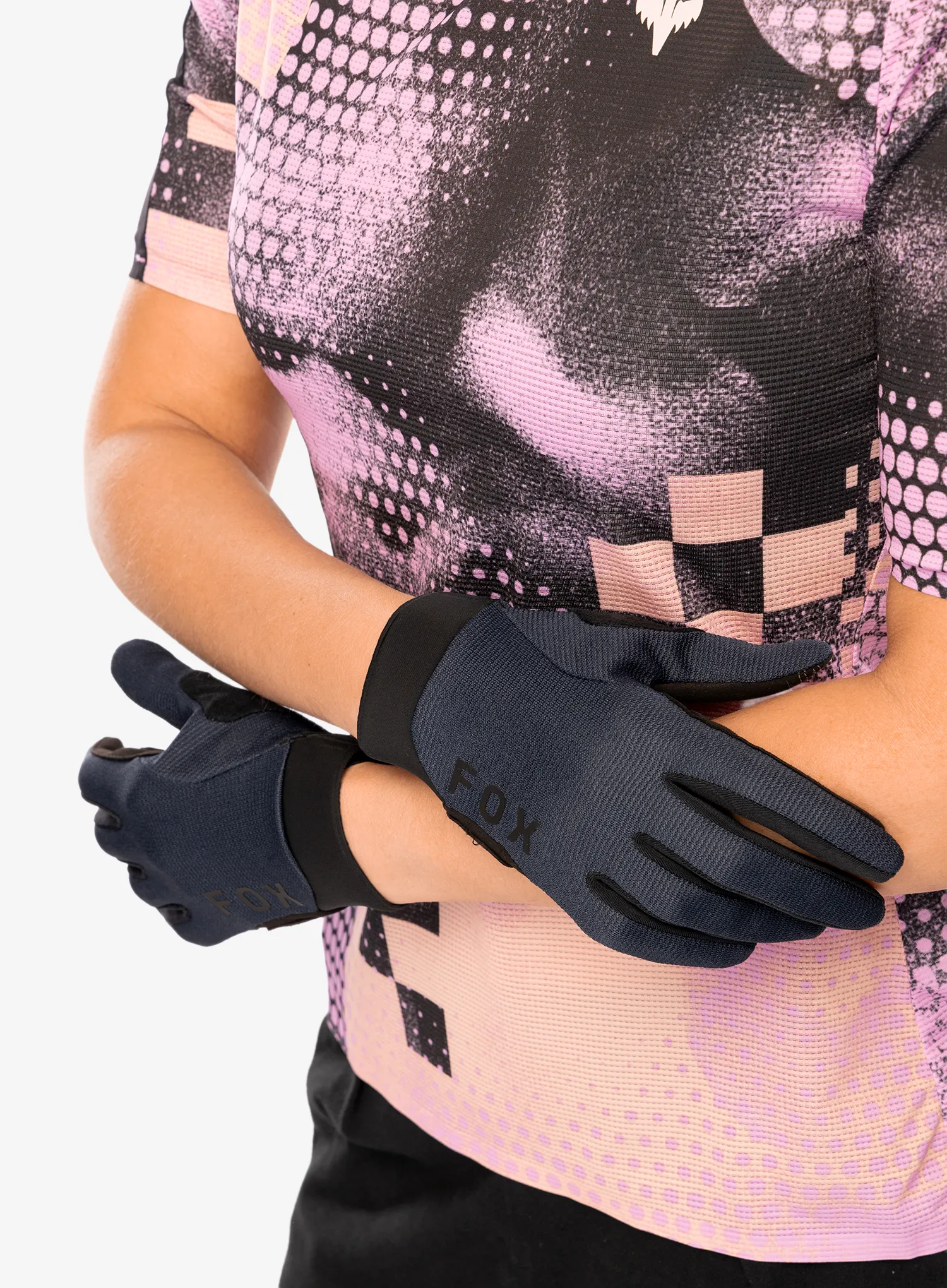 Ženske biciklističke rukavice Fox Ranger Glove Gel - midnight