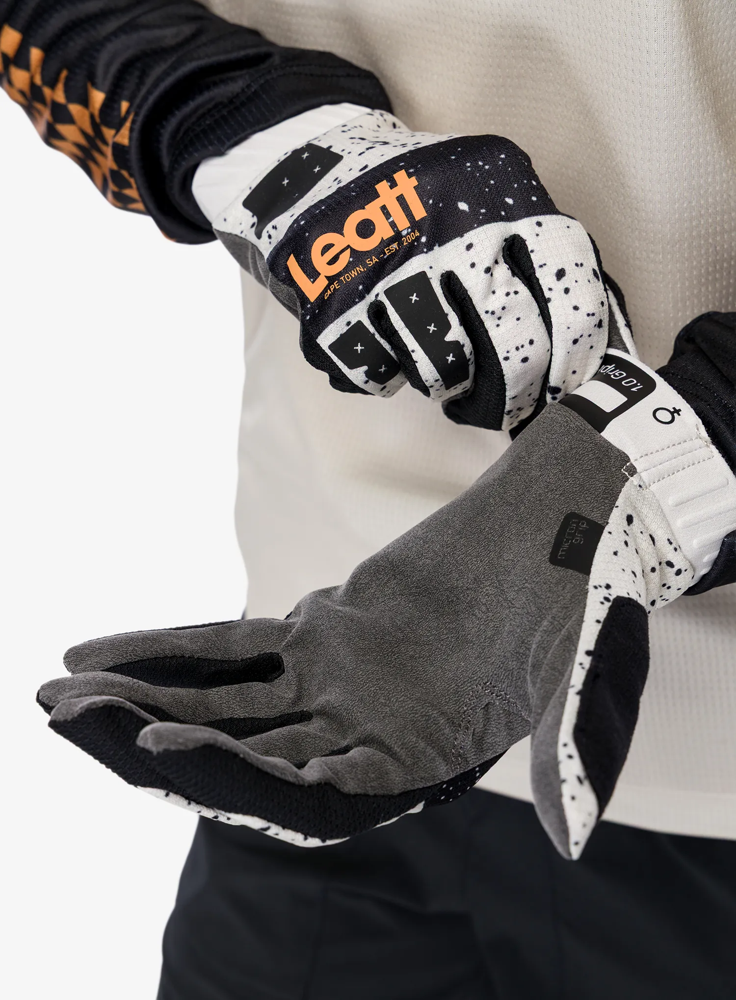 Ženske biciklističke rukavice Leatt Glove MTB 1.0 GripR - cream