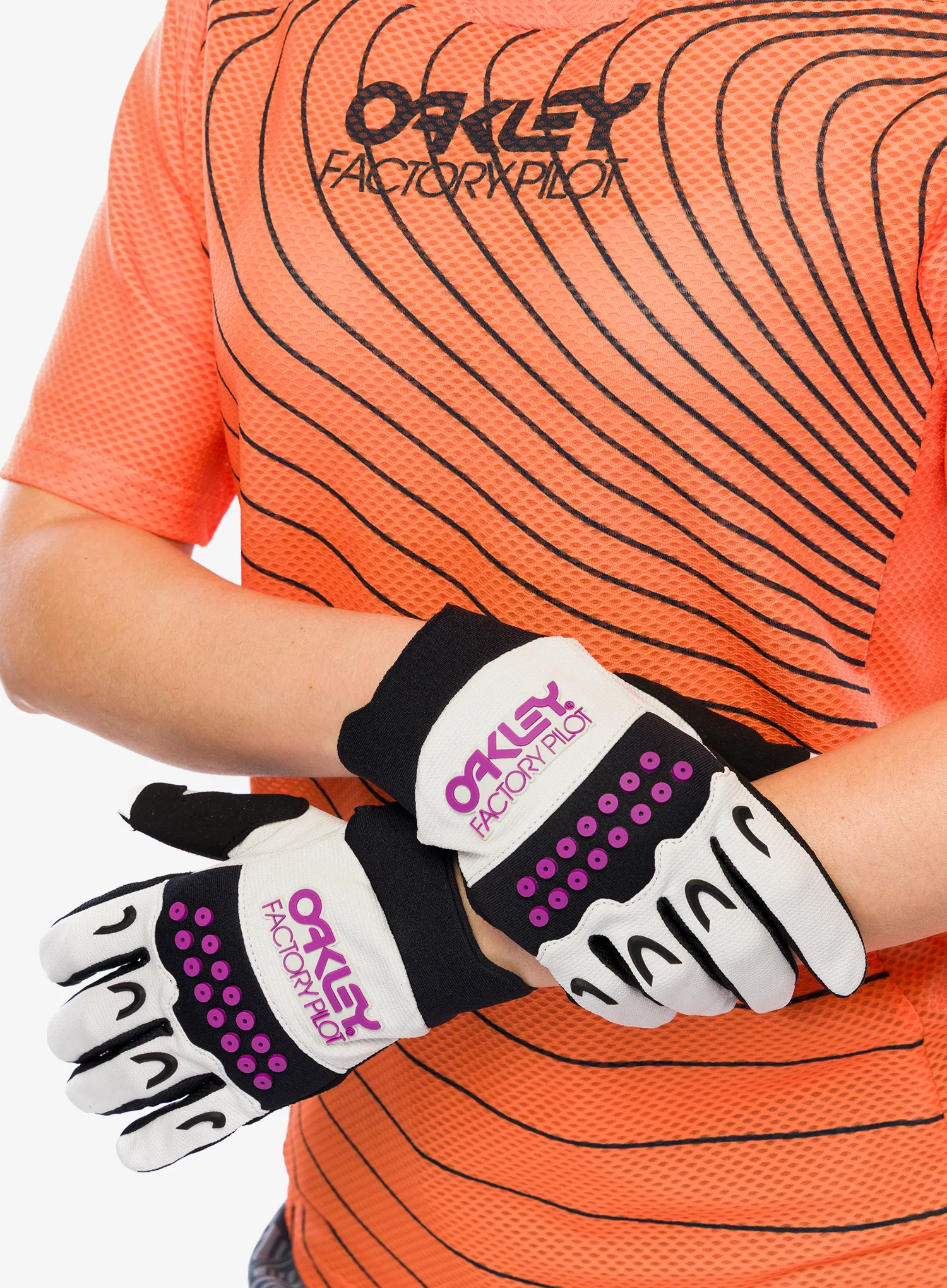Ženske biciklističke rukavice Oakley Switchback MTB Glove - lunar rock