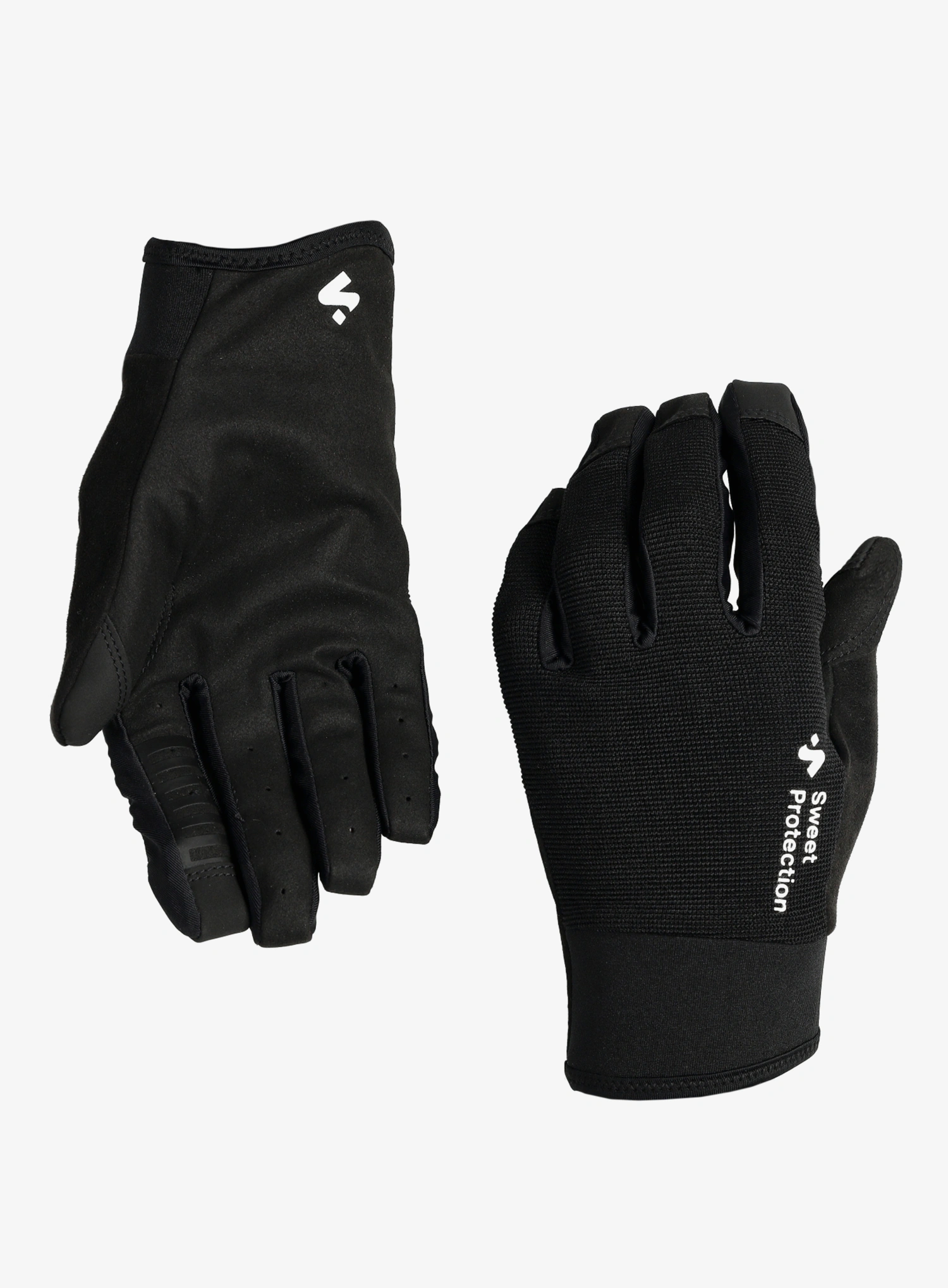 Ženske biciklističke rukavice Sweet Protection Hunter Gloves - black/black