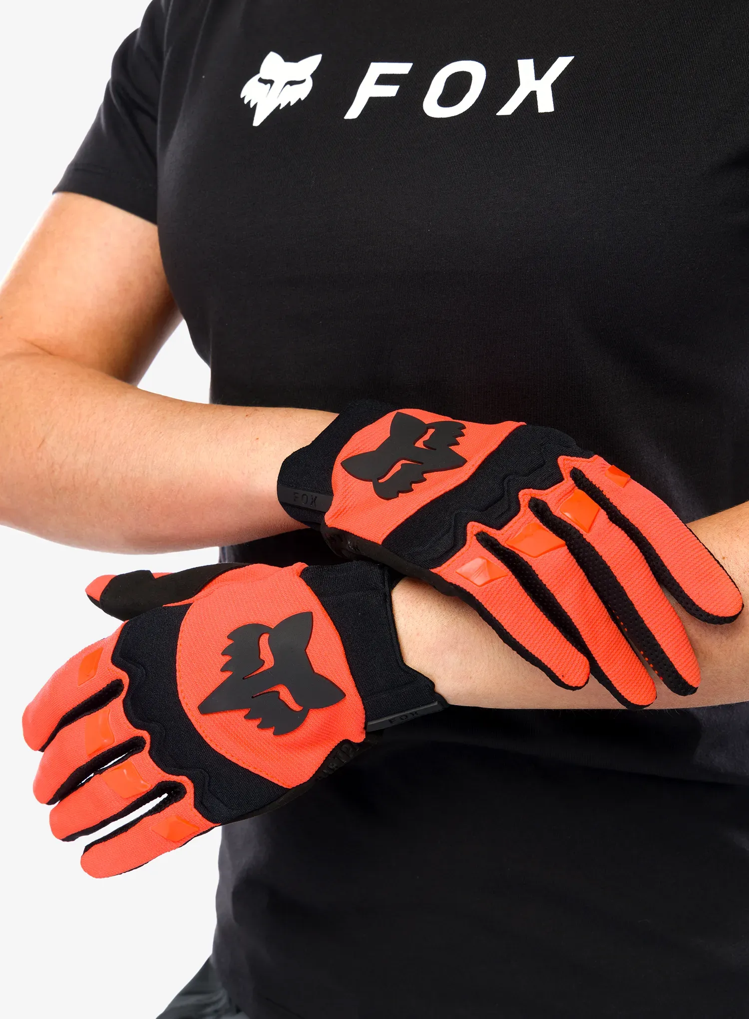 Biciklističke rukavice Fox Dirtpaw Glove - fluo orange