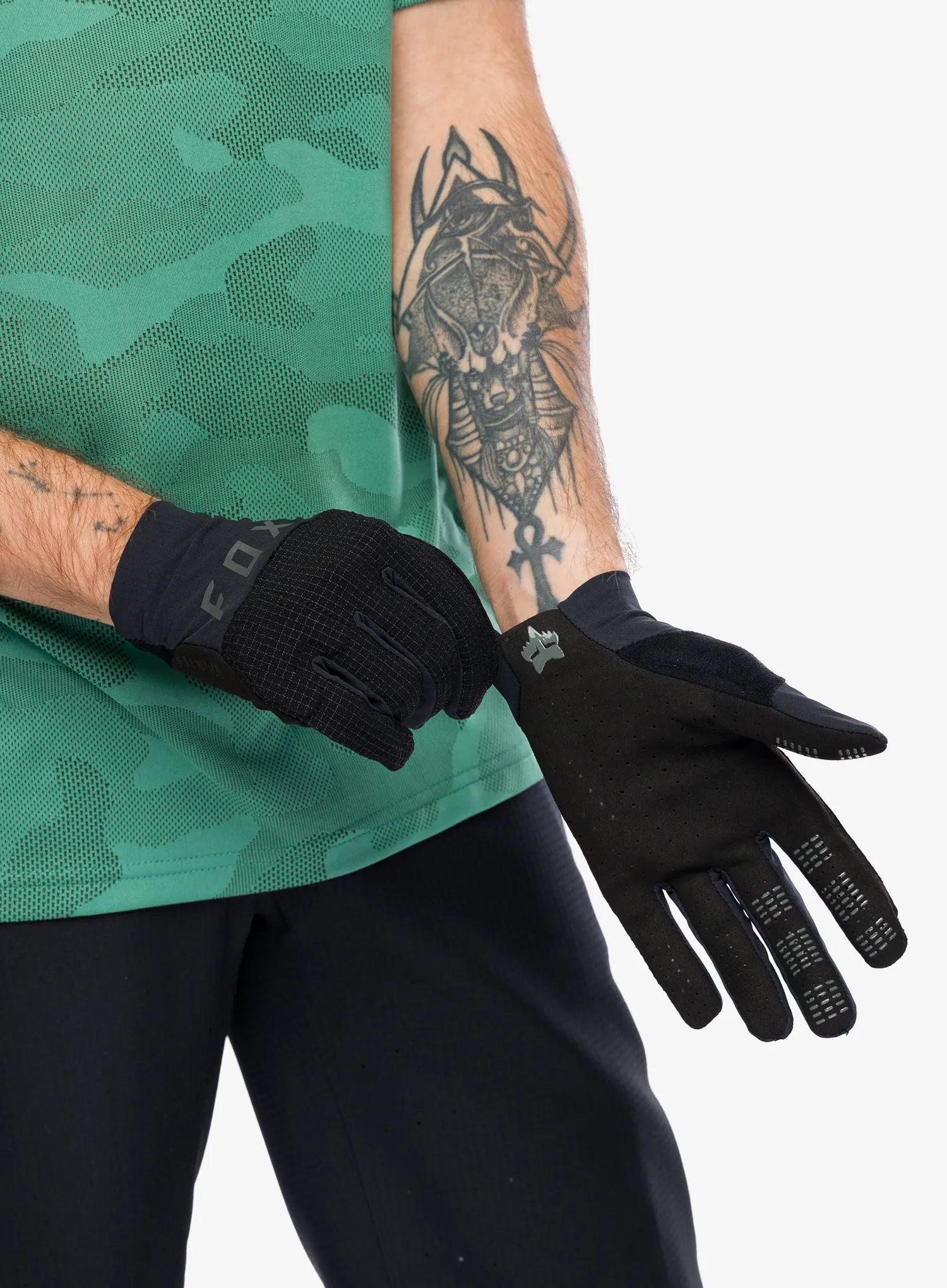 Biciklističke rukavice Fox Flexair Pro Glove - black