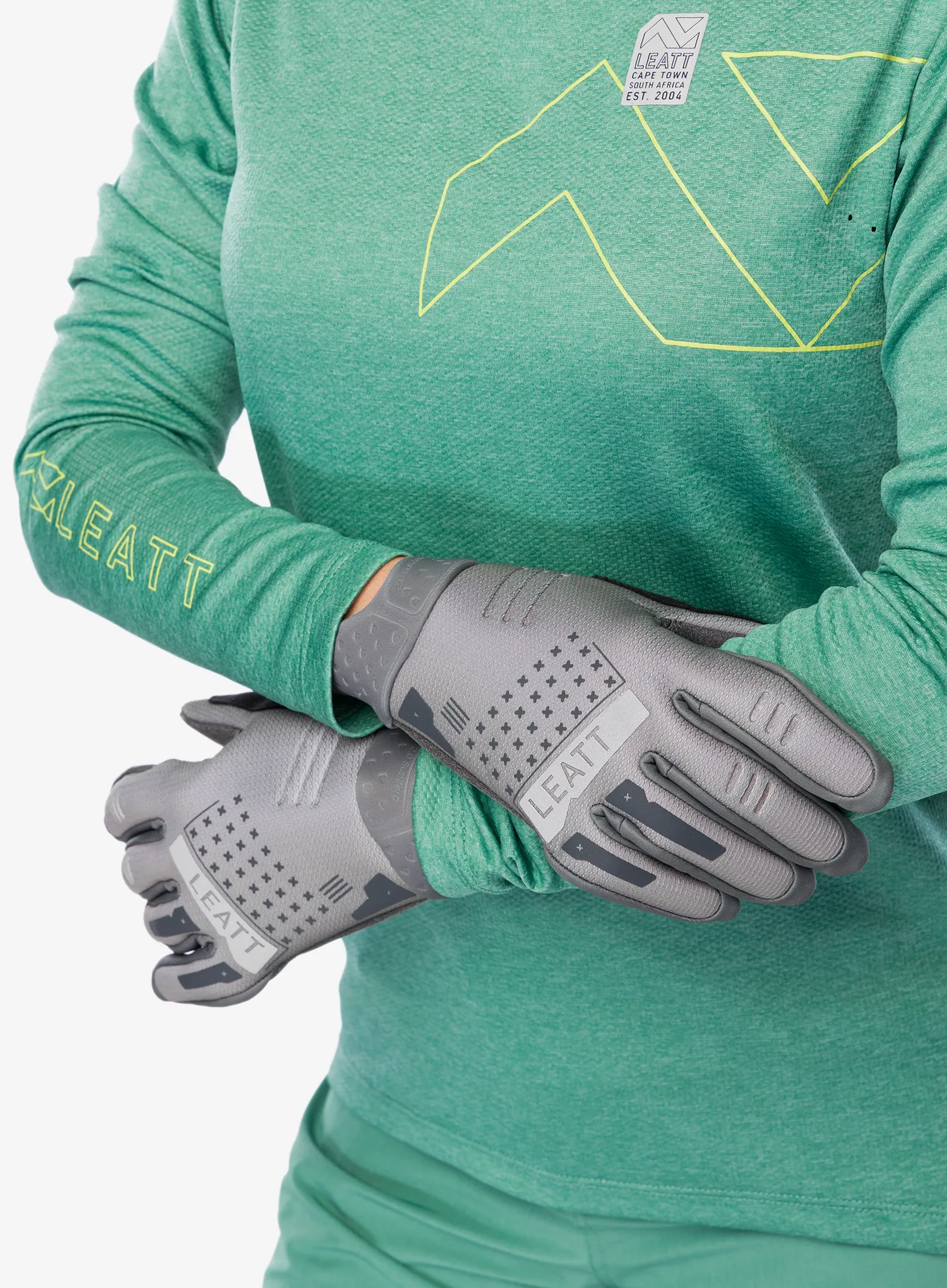 Biciklističke rukavice Leatt Glove MTB 2.0 SubZero - granite